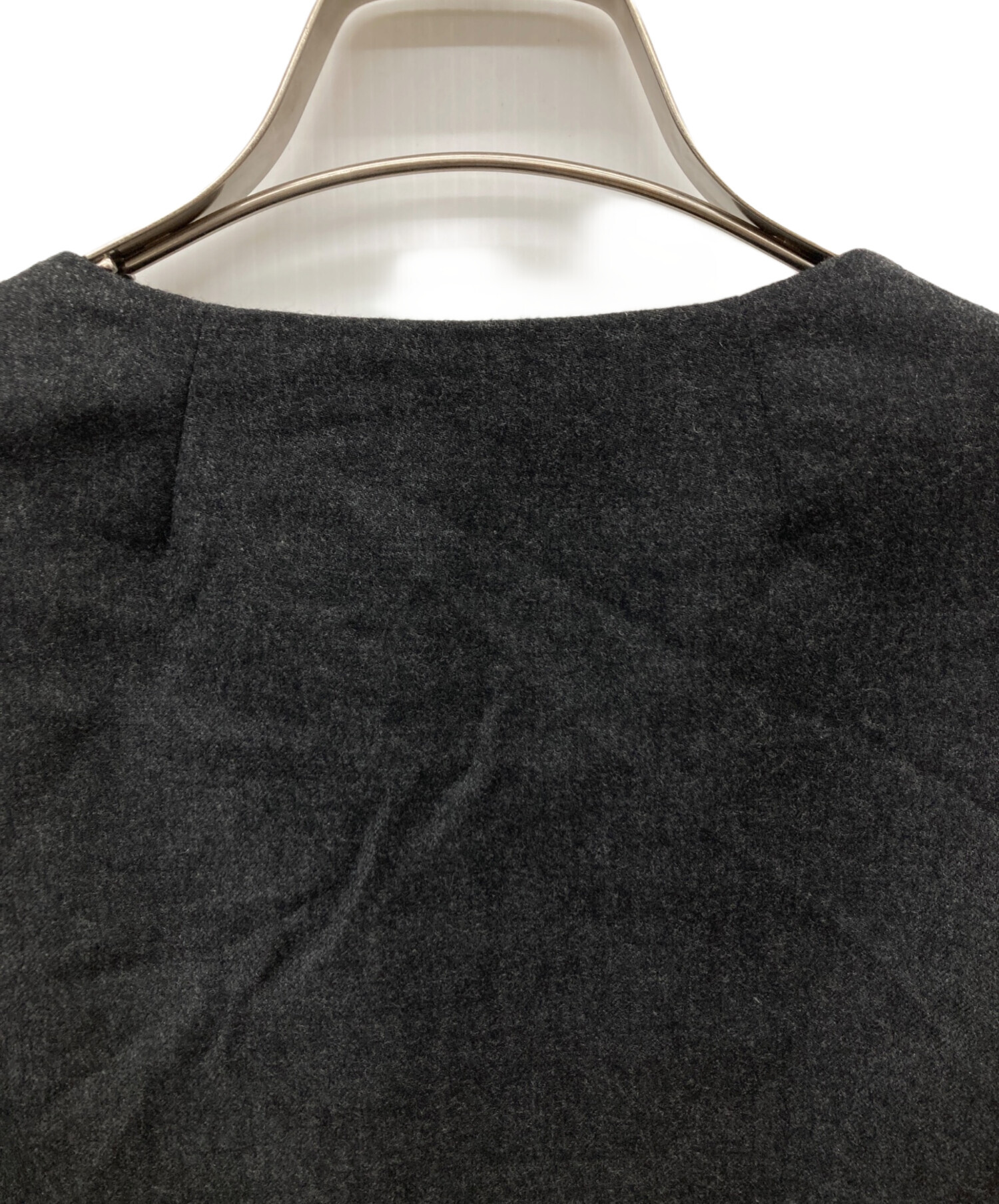 中古・古着通販】THE ROW (ザ ロウ) ウールワンピース グレー