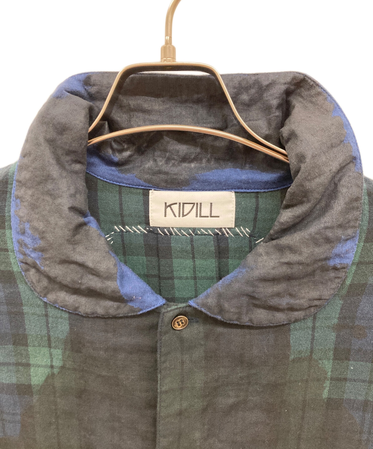 KIDILL 24SS ピーターパン チェックシャツ