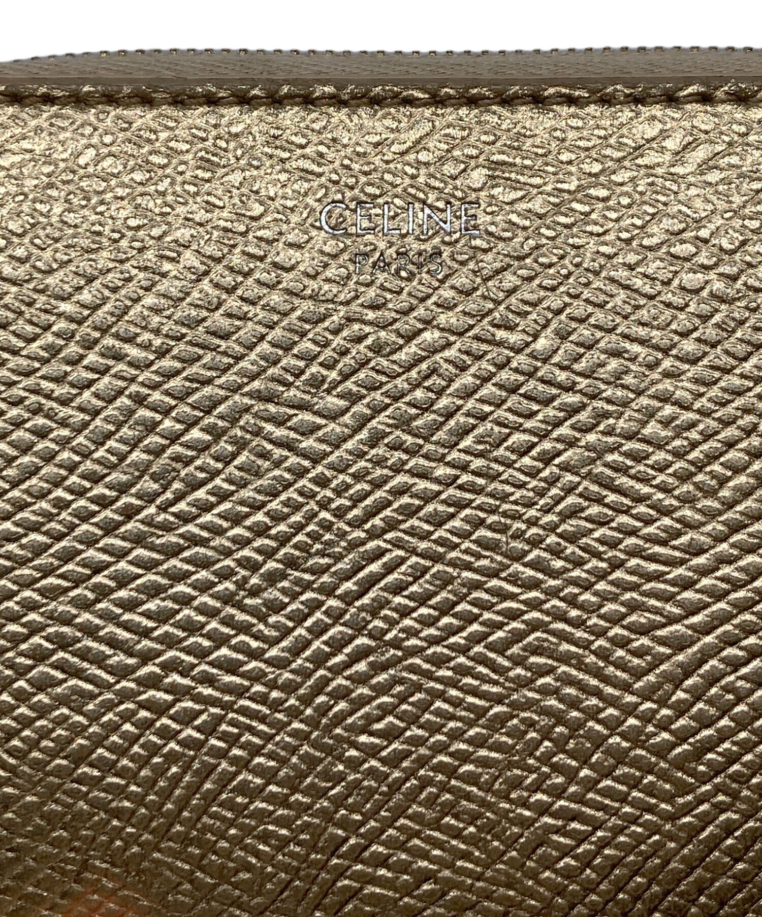 中古・古着通販】CELINE (セリーヌ) ラウンドジップコンパクト