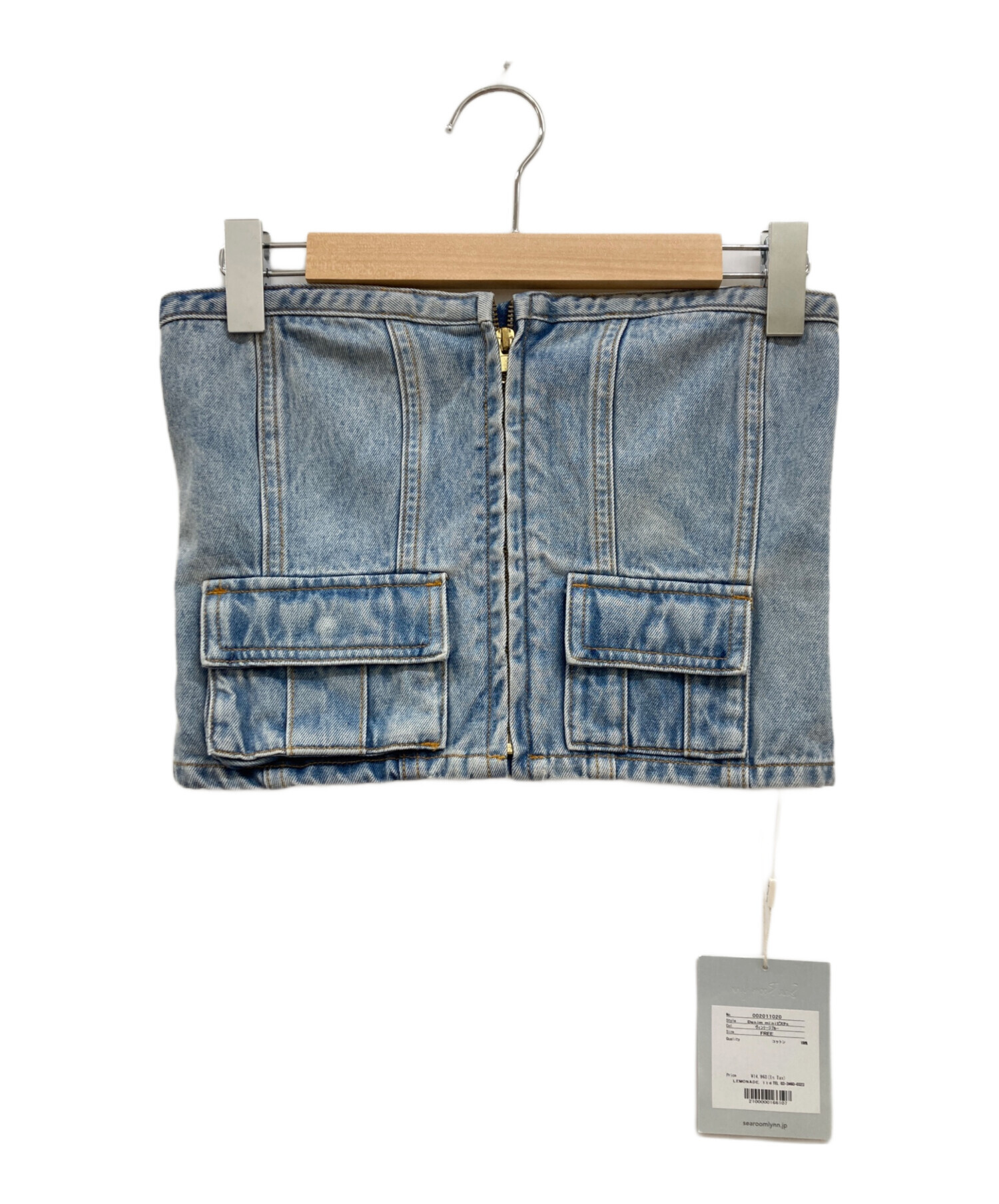 中古・古着通販】Sea Room lynn (シールームリン) Denim miniビスチェ