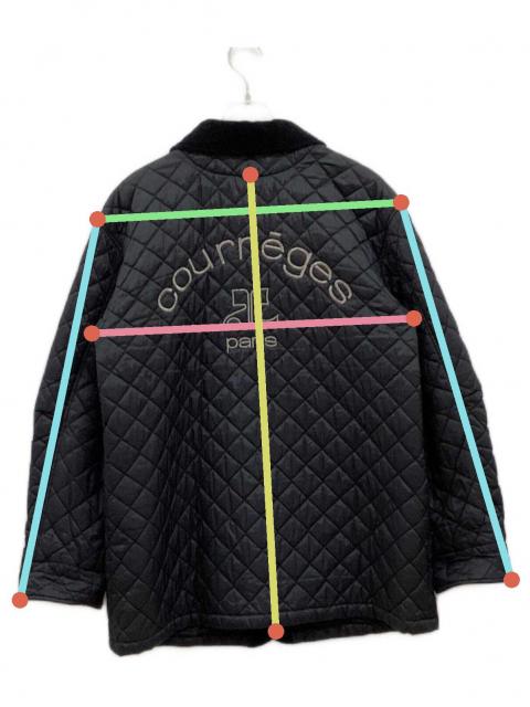 中古・古着通販】courreges (クレージュ) キルティングジャケット