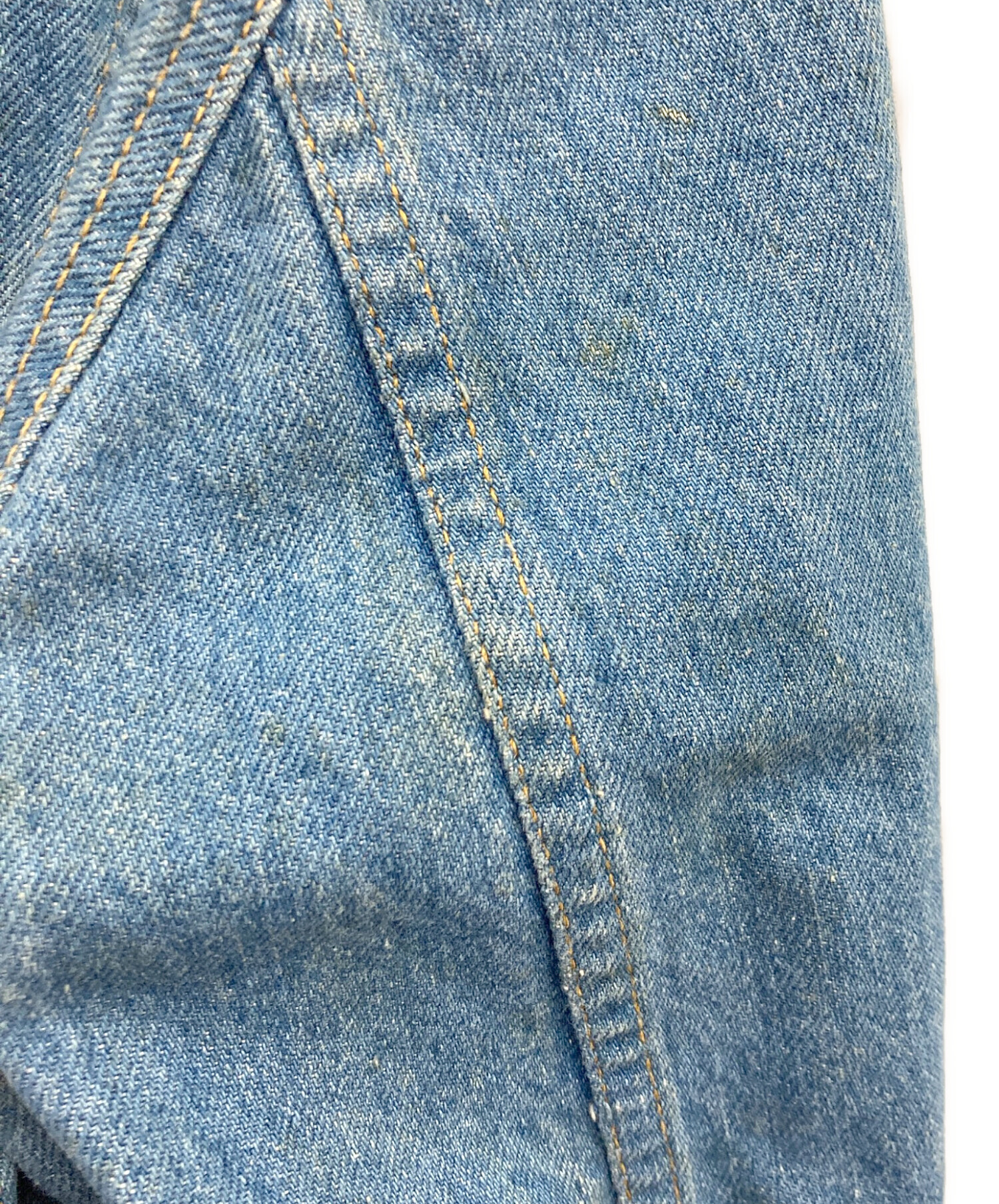 Levi's デニムジャケット 71506-0214 46L ヴィンテージ古着 80s Levi's 71506 0214 デニムジャケット USA製 Size 42L 4ポ