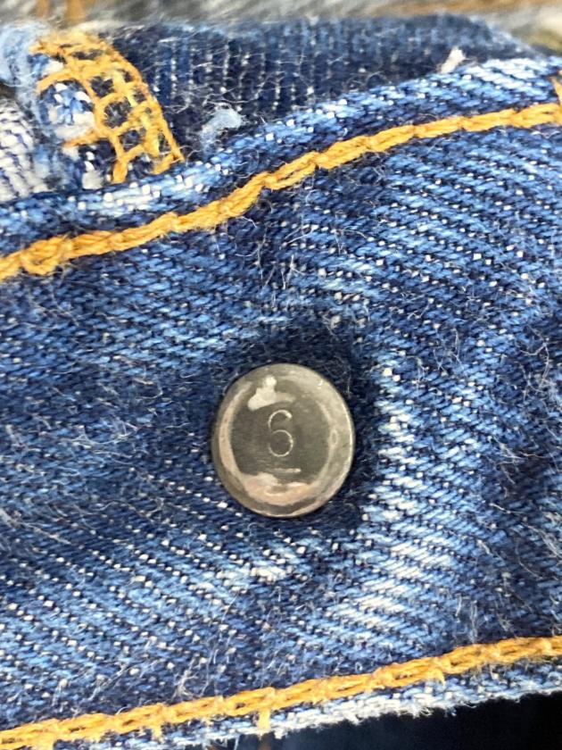 中古・古着通販】LEVI'S (リーバイス) 66初期 501デニムパンツ/ボタン