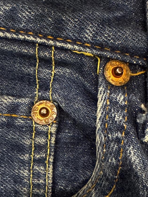 中古・古着通販】LEVI'S (リーバイス) 66初期 501デニムパンツ/ボタン