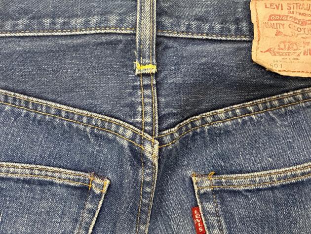 中古・古着通販】LEVI'S (リーバイス) 66初期 501デニムパンツ/ボタン