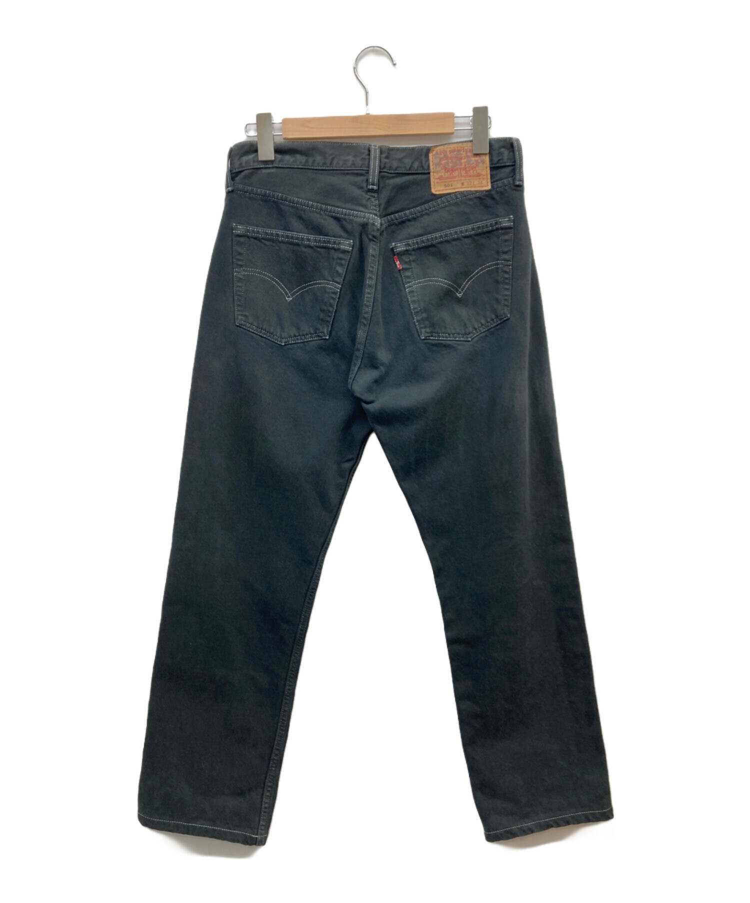 中古・古着通販】LEVI'S (リーバイス) 501ブラックデニムパンツ