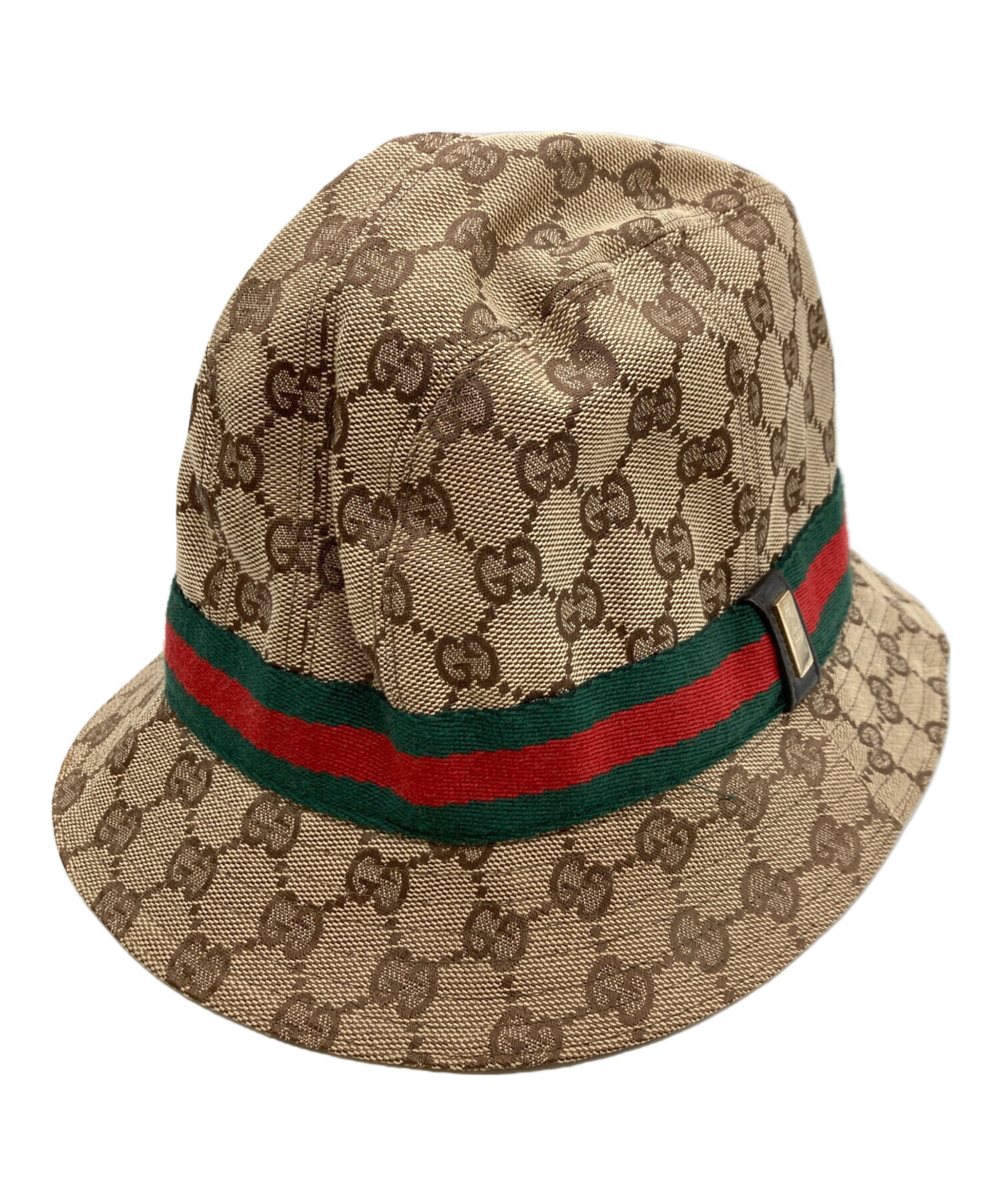 中古・古着通販】GUCCI (グッチ) GGキャンバス シェリーラインバケット