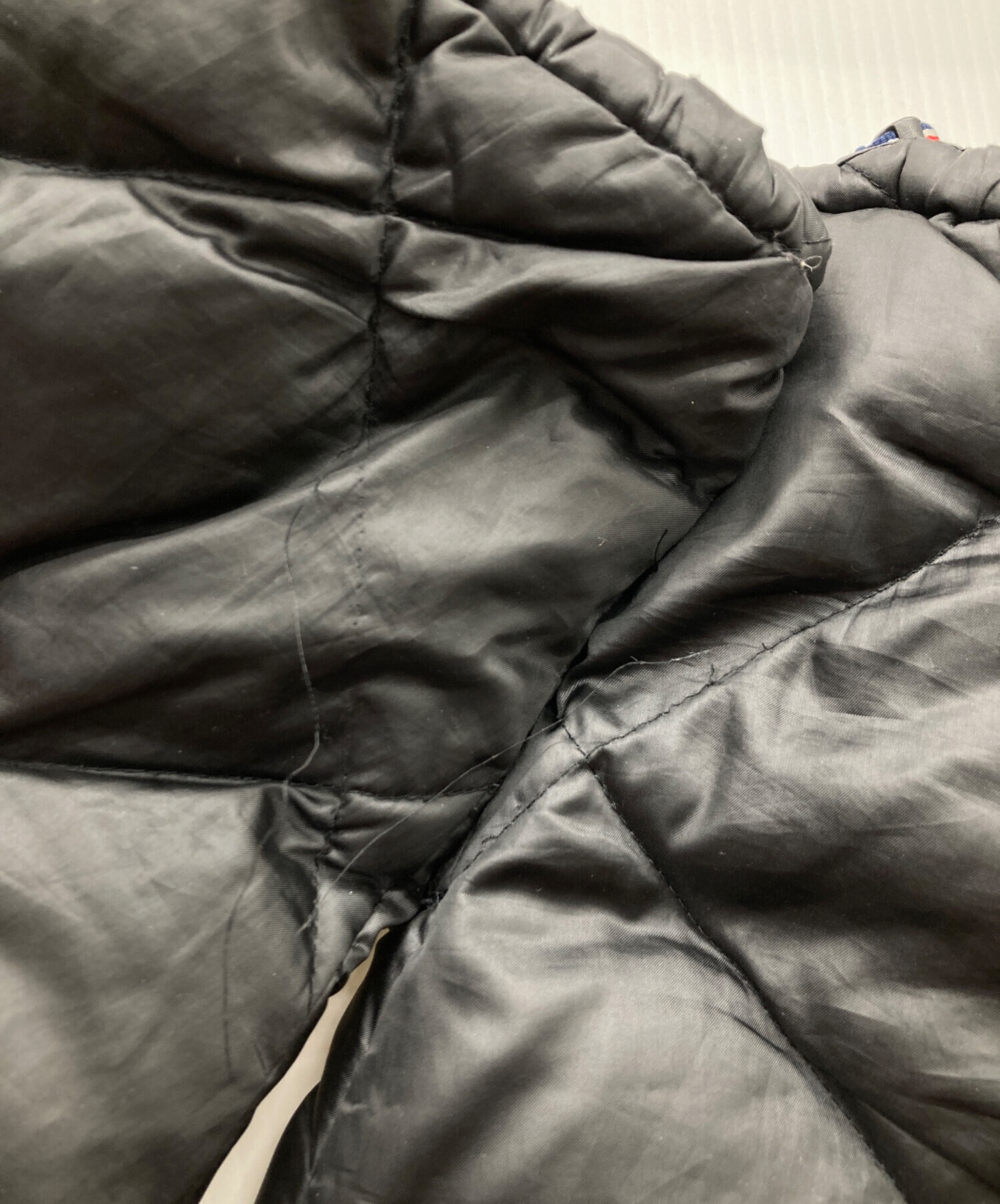 中古・古着通販】PAPAS (パパス) ワッペンロゴキルティングダウン