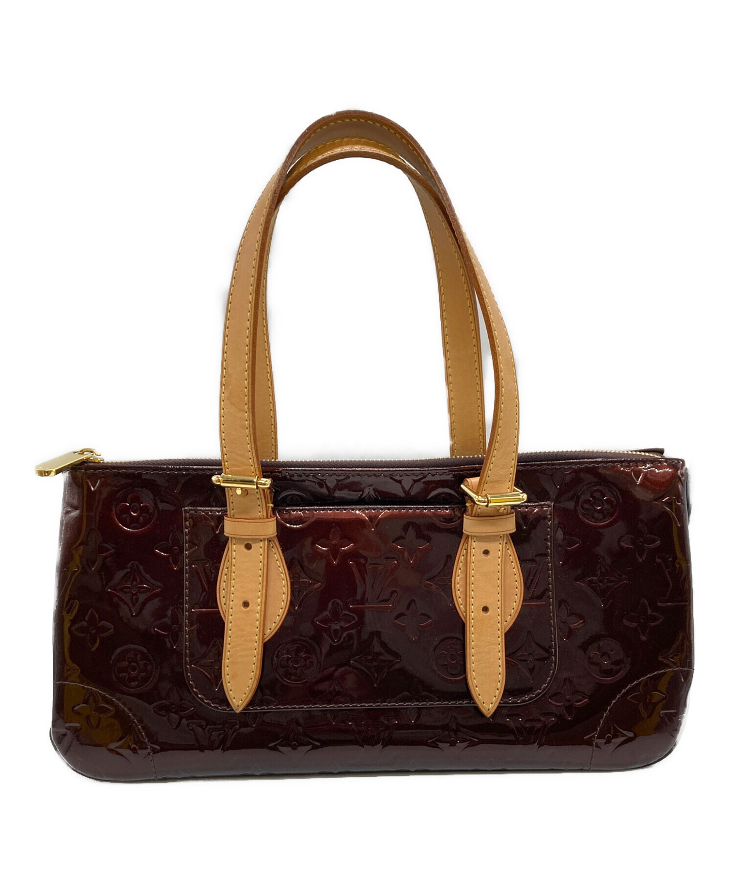 LOUIS VUITTON / ローズウッドアヴェニュー_モノグラム・ヴェルニ/エナメル/WHT 中古・古着通販】LOUIS VUITTON (ルイ ヴィトン) ローズウッド