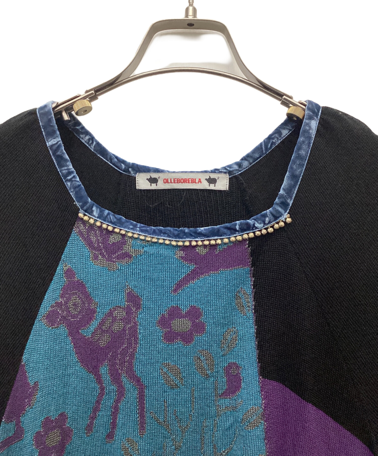 中古・古着通販】OLLEBOREBLA (アルベロベロ) ニットチュニック