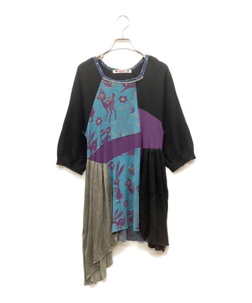 【未使用品】アルベロベロ　チュニック 中古・古着通販】OLLEBOREBLA (アルベロベロ) ニットチュニック