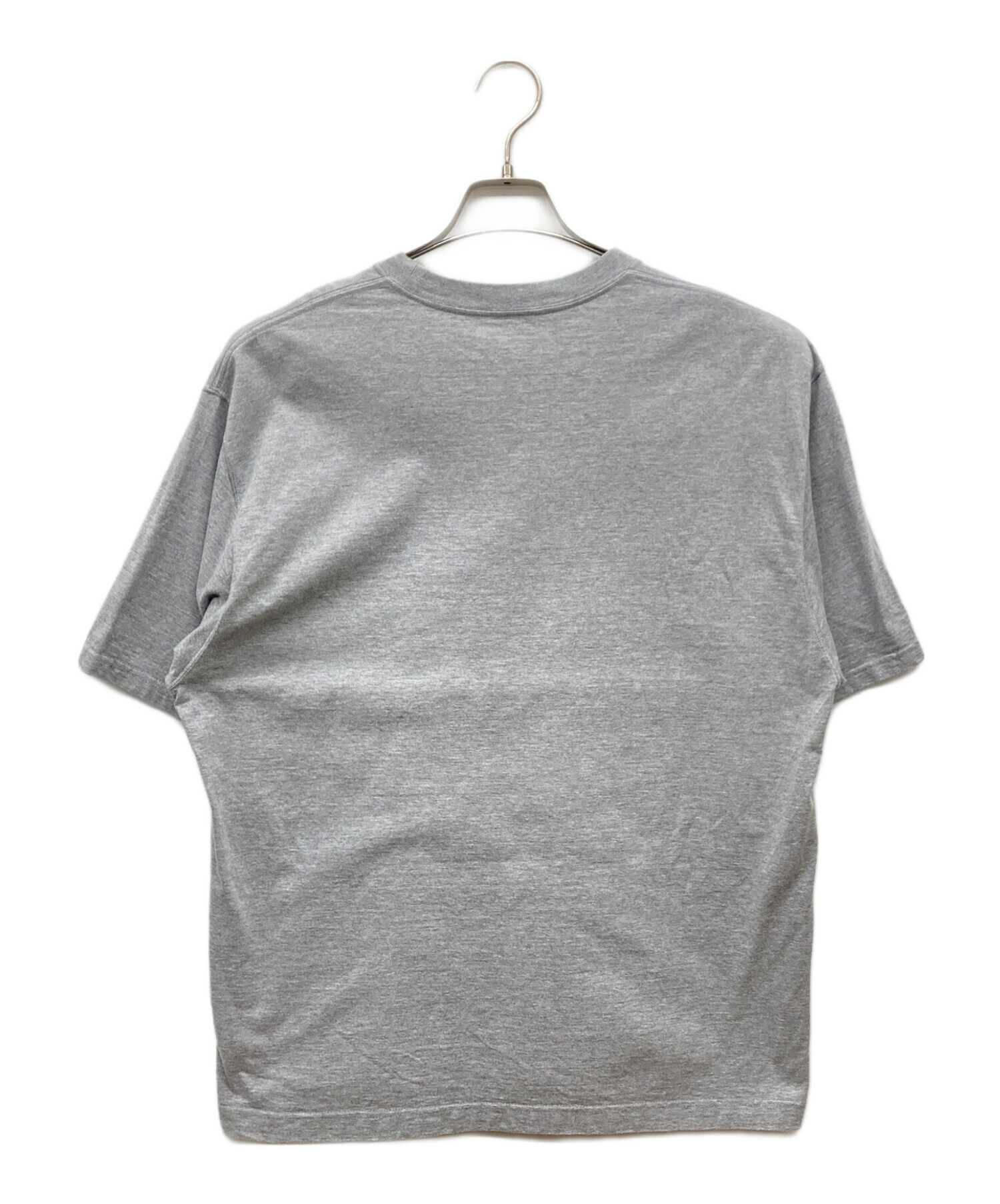 中古・古着通販】ENNOY (エンノイ) 23SSラバーロゴTシャツ グレー