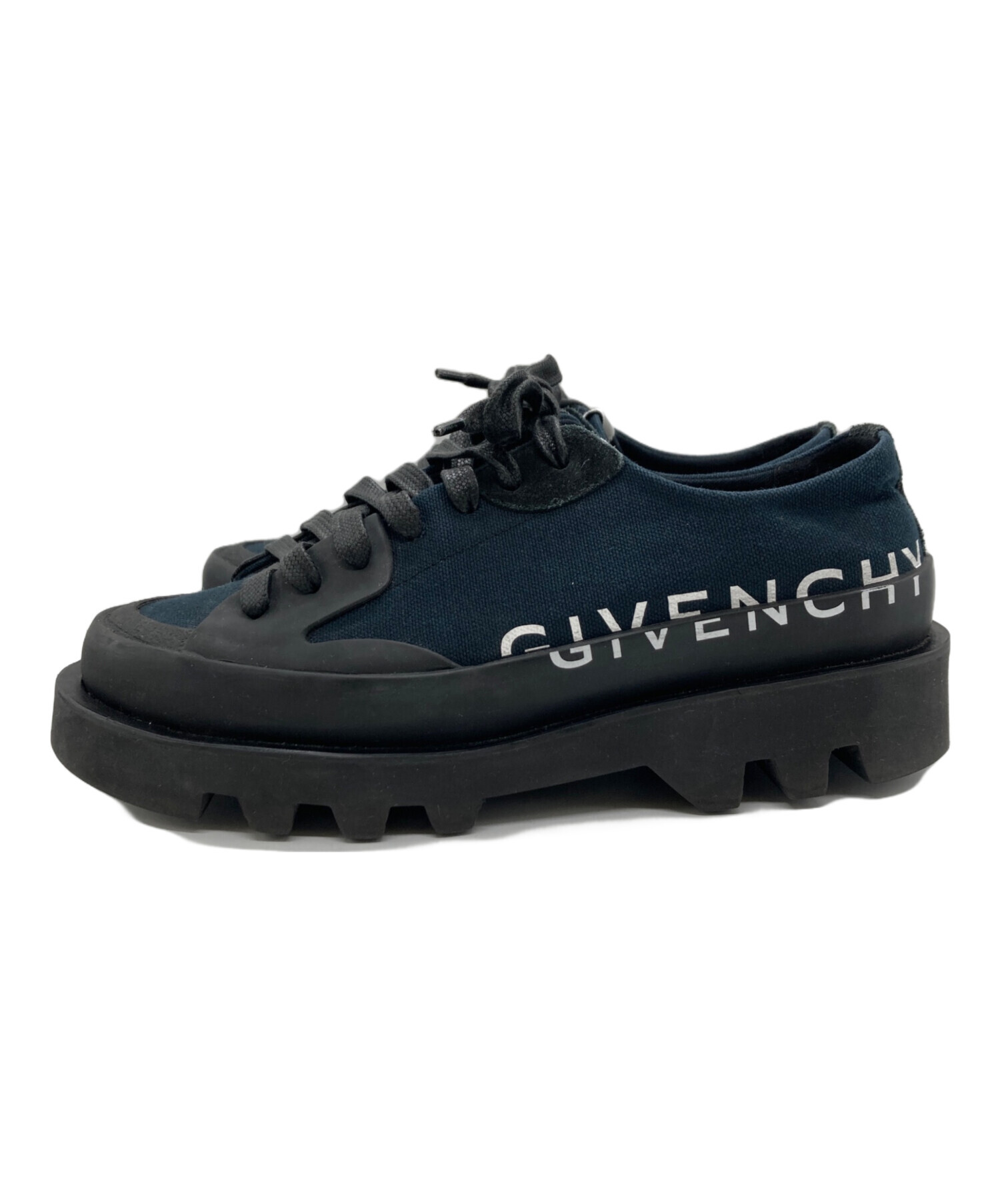 中古・古着通販】GIVENCHY (ジバンシィ) CLAPHAM CANVAS LOW-TOP