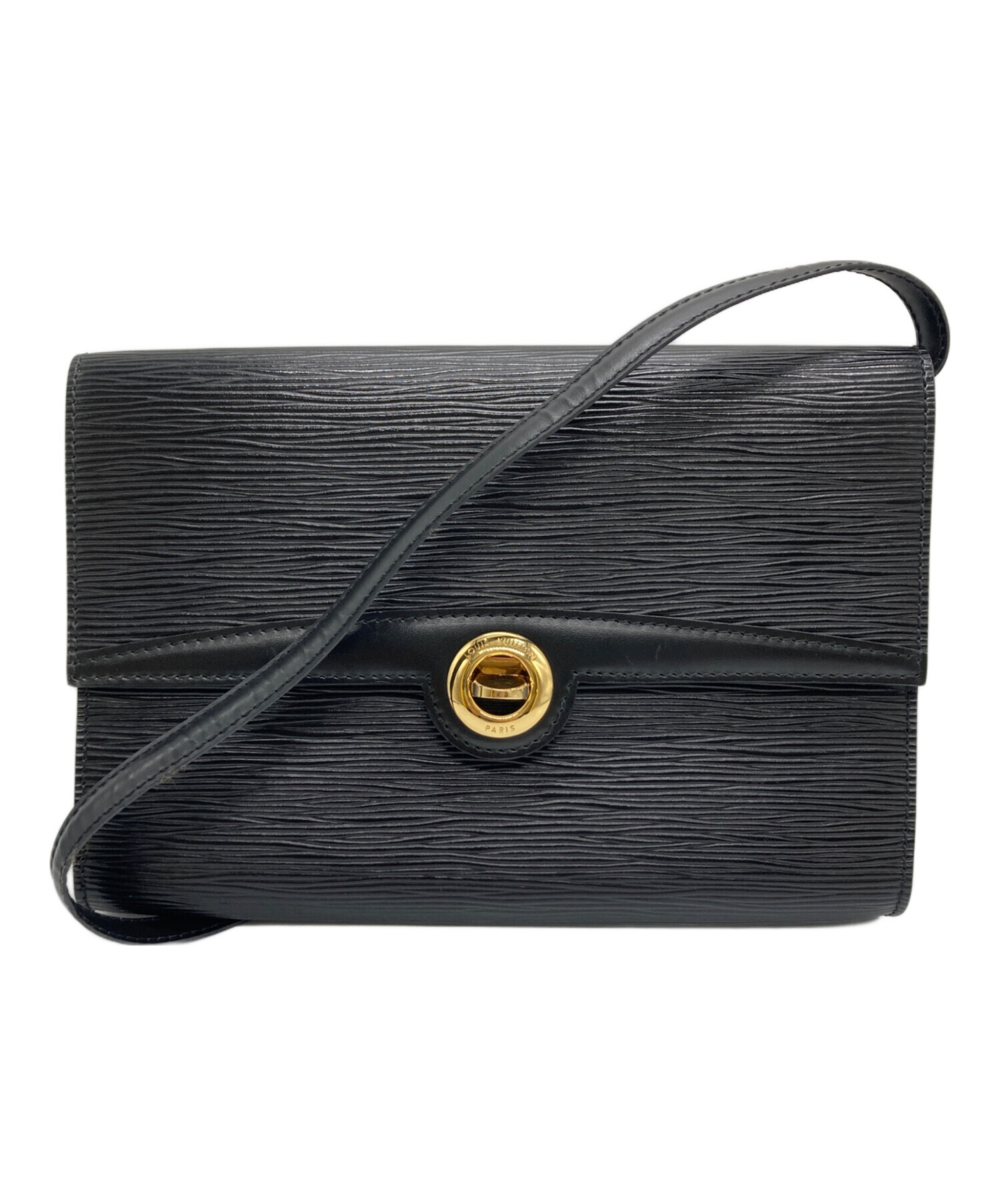 LOUIS VUITTON ブラックショルダーバッグ 中古・古着通販】LOUIS VUITTON (ルイ ヴィトン) アルシュ