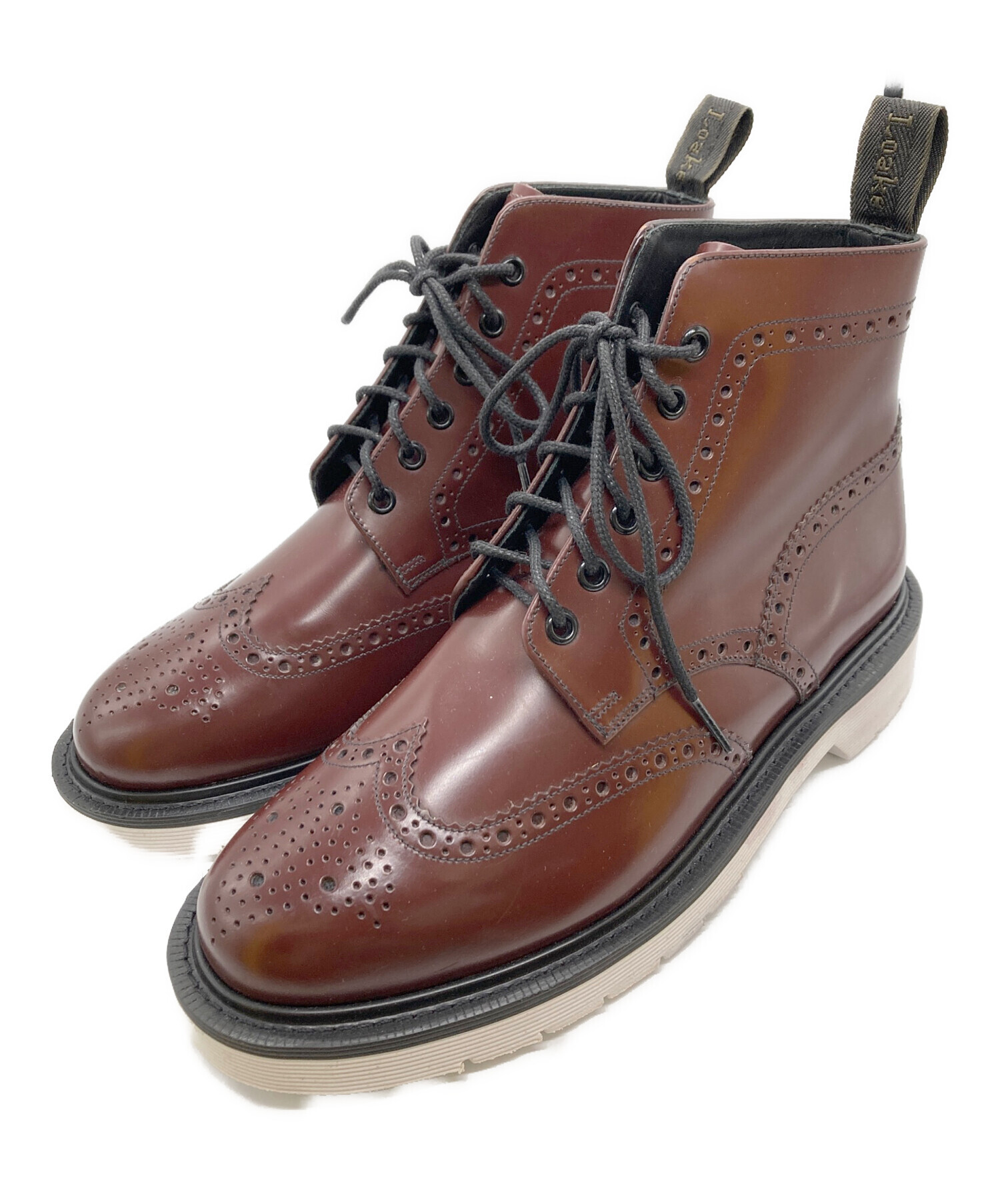 中古・古着通販】LOAKE (ローク) BROGUE DERBY BOOT/ブローグ ダービー