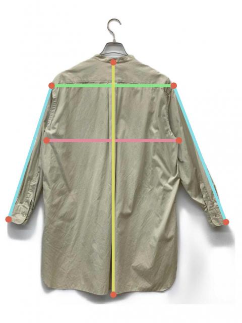 Leno様 中古・古着通販】LENO (リノ) Pullover BAND COLLAR SHIRT/プル