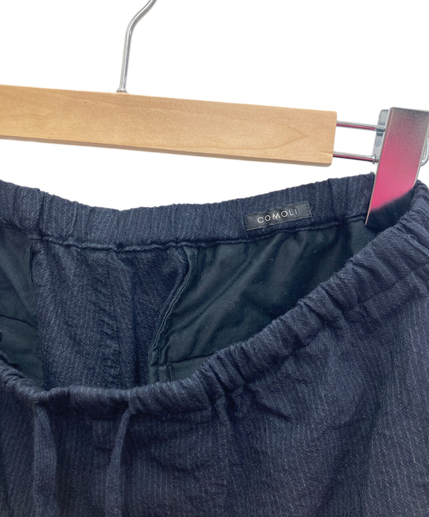 中古・古着通販】COMOLI (コモリ) 24SS ウールニータックパンツ/ウール