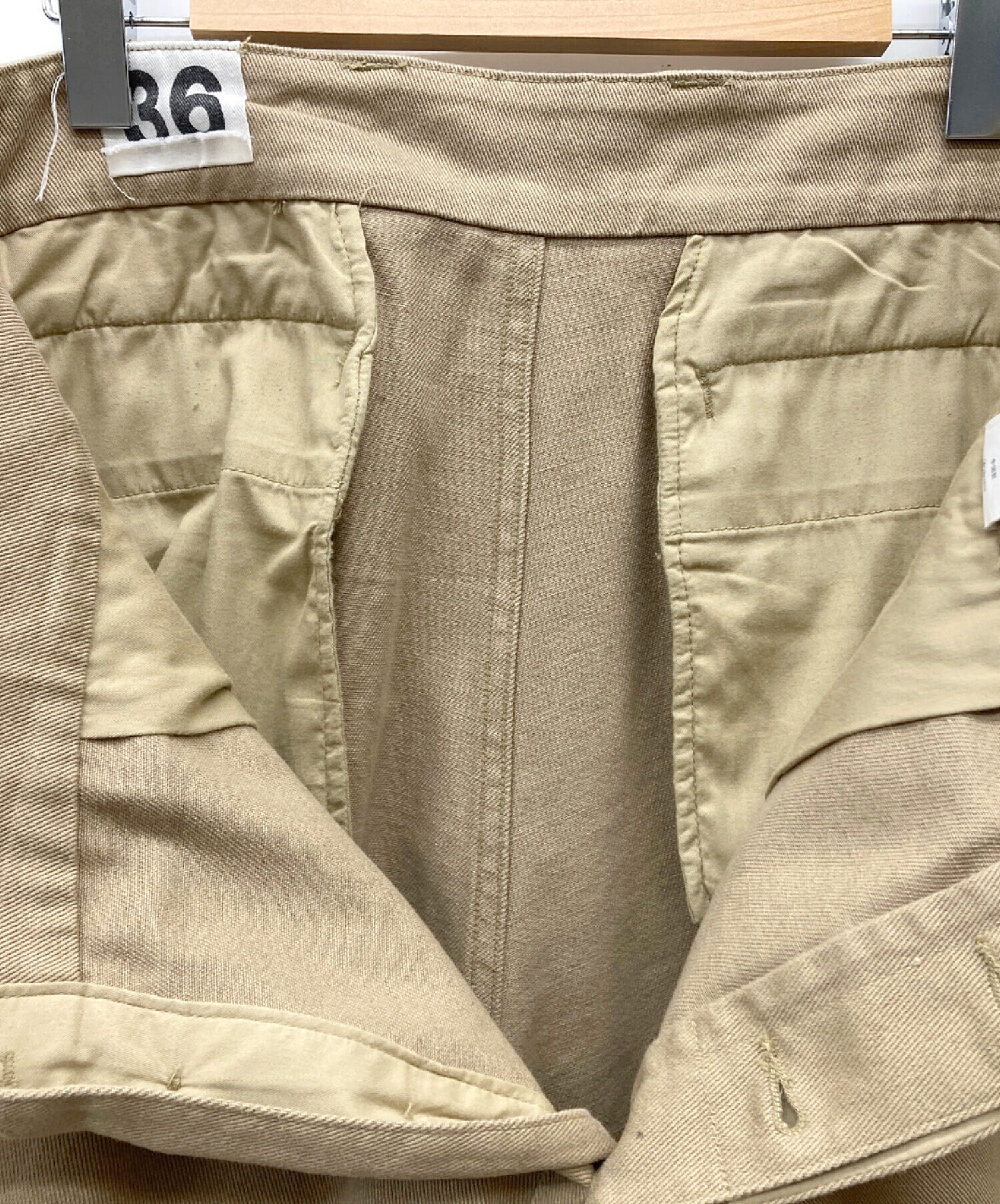 中古・古着通販】waiper (ワイパー) M-52型 ツータック チノトラウザー