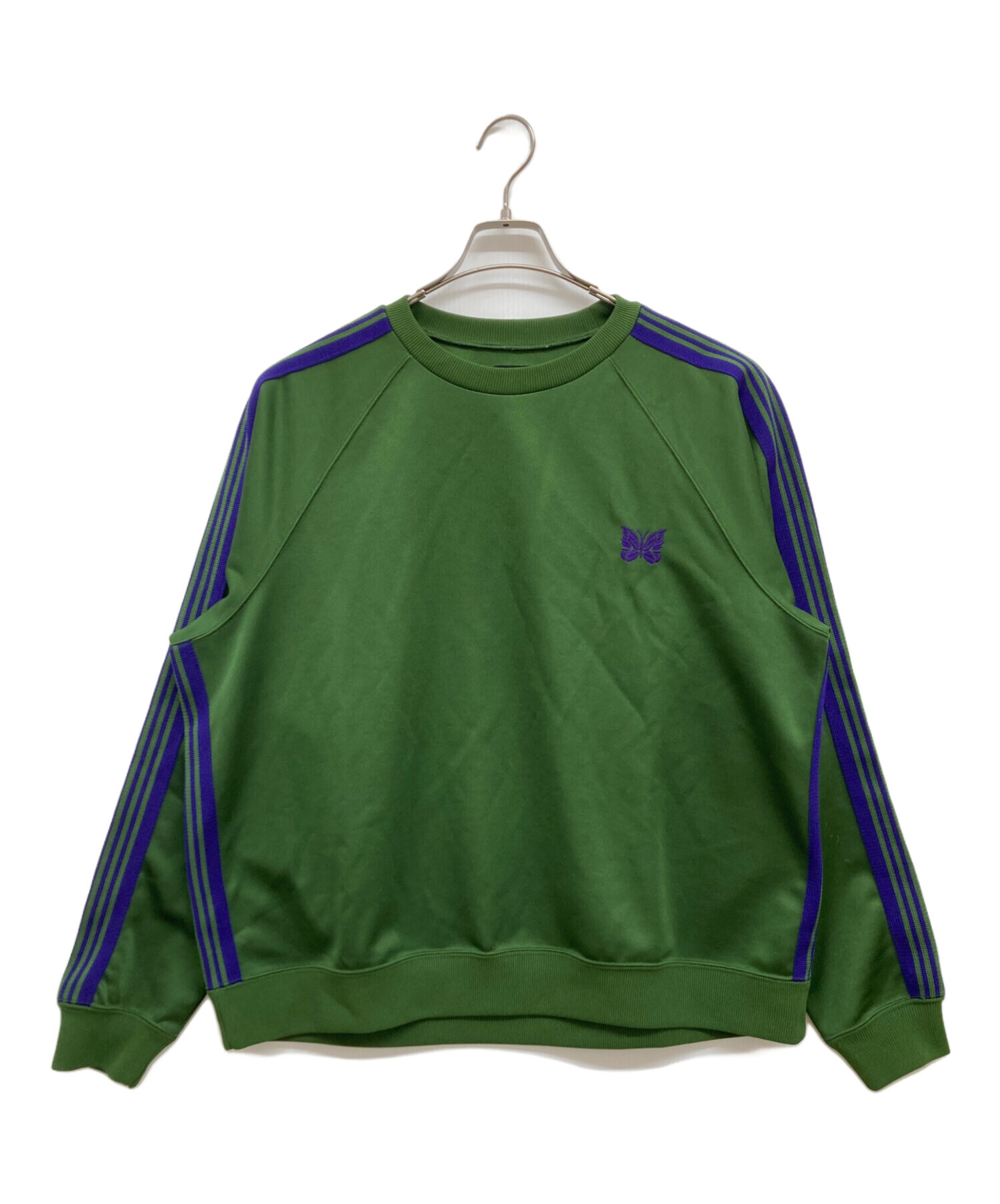 中古・古着通販】Needles (ニードルズ) Track Crew Neck Shirt 