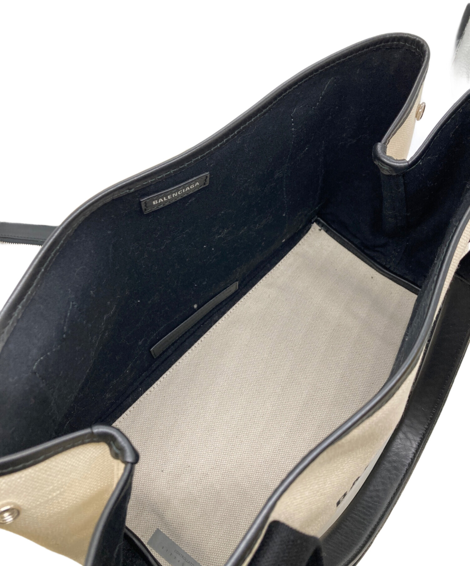 中古・古着通販】BALENCIAGA (バレンシアガ) NAVY CABAS S ネイビー