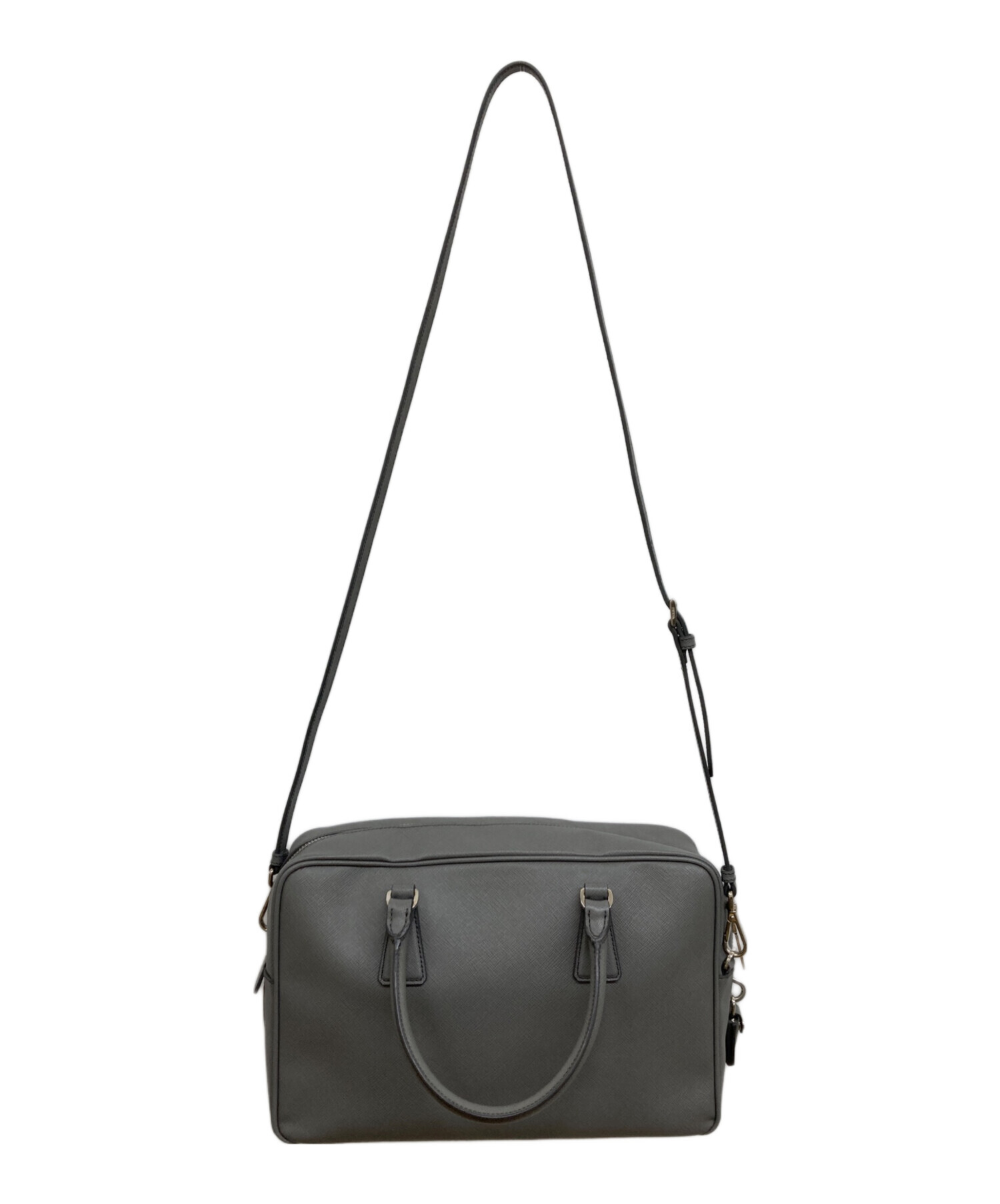 中古・古着通販】PRADA (プラダ) SAFFIANO LUX BALTICO 2WAY 中古・古着通販】PRADA (プラダ) SAFFIANO LUX BALTICO 2WAY