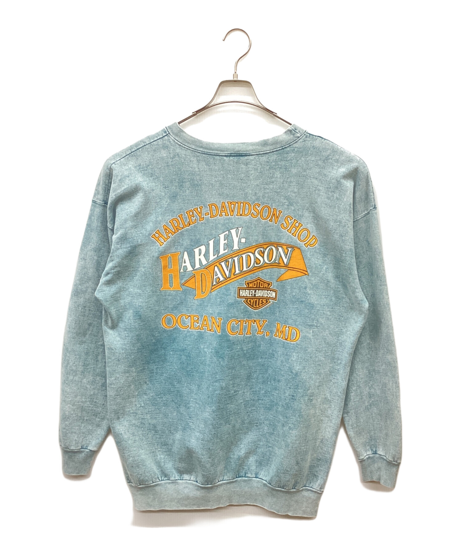 古着HARLEY-DAVIDSONハーレーダビッドソン スウェット 両面プリント 中古・古着通販】HARLEY-DAVIDSON (ハーレーダビッドソン) 両面