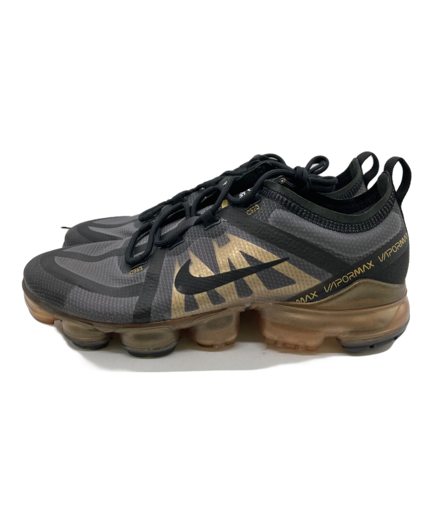 中古・古着通販】NIKE (ナイキ) AIR VAPORMAX 2019 BLACK GOLD/エア 