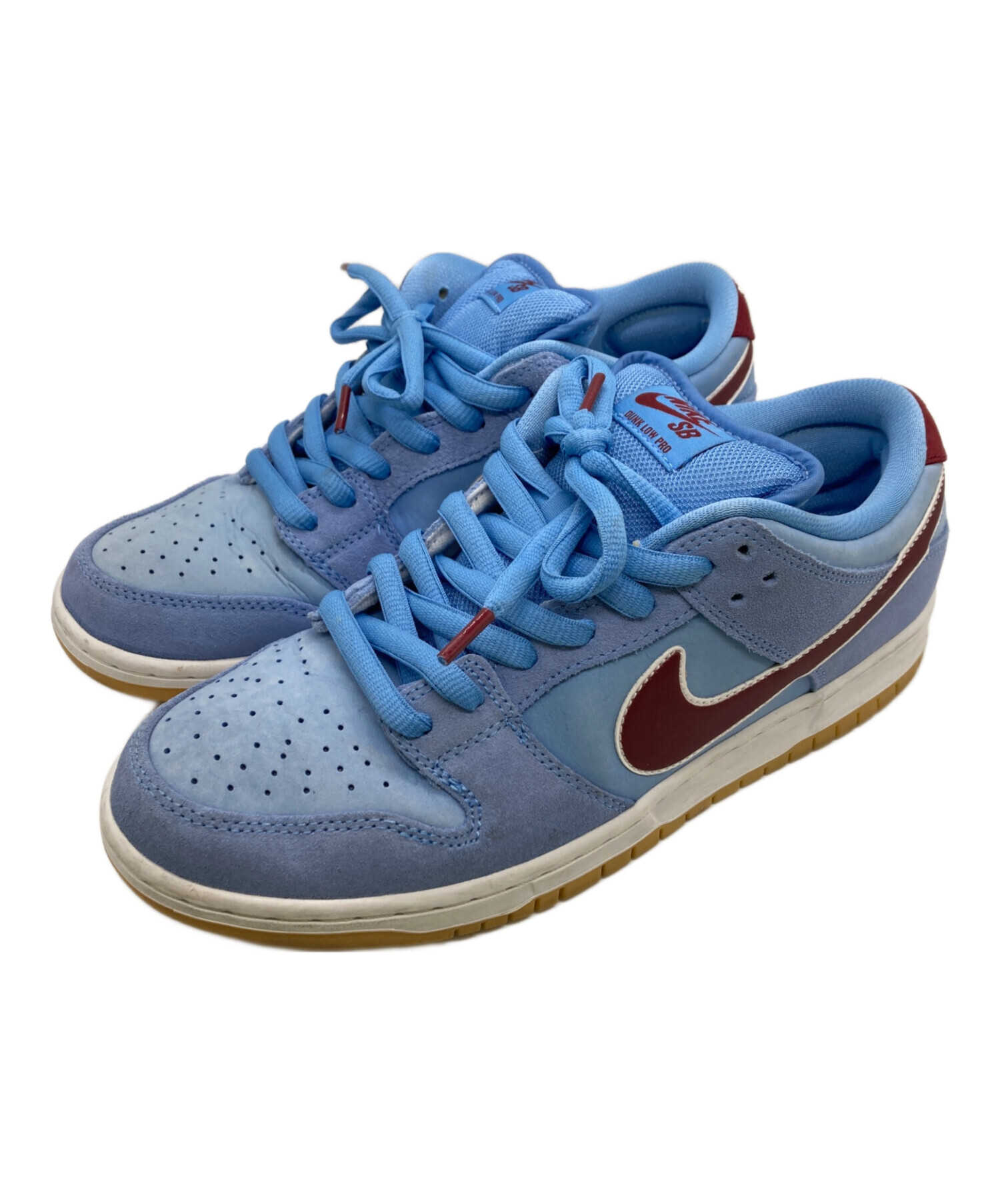 靴 SB Dunk Low Pro Philadelphia Phillies 中古・古着通販】NIKE Dunk Low PRO/PHILADELPHIA PHILLIES VALOR BLUE