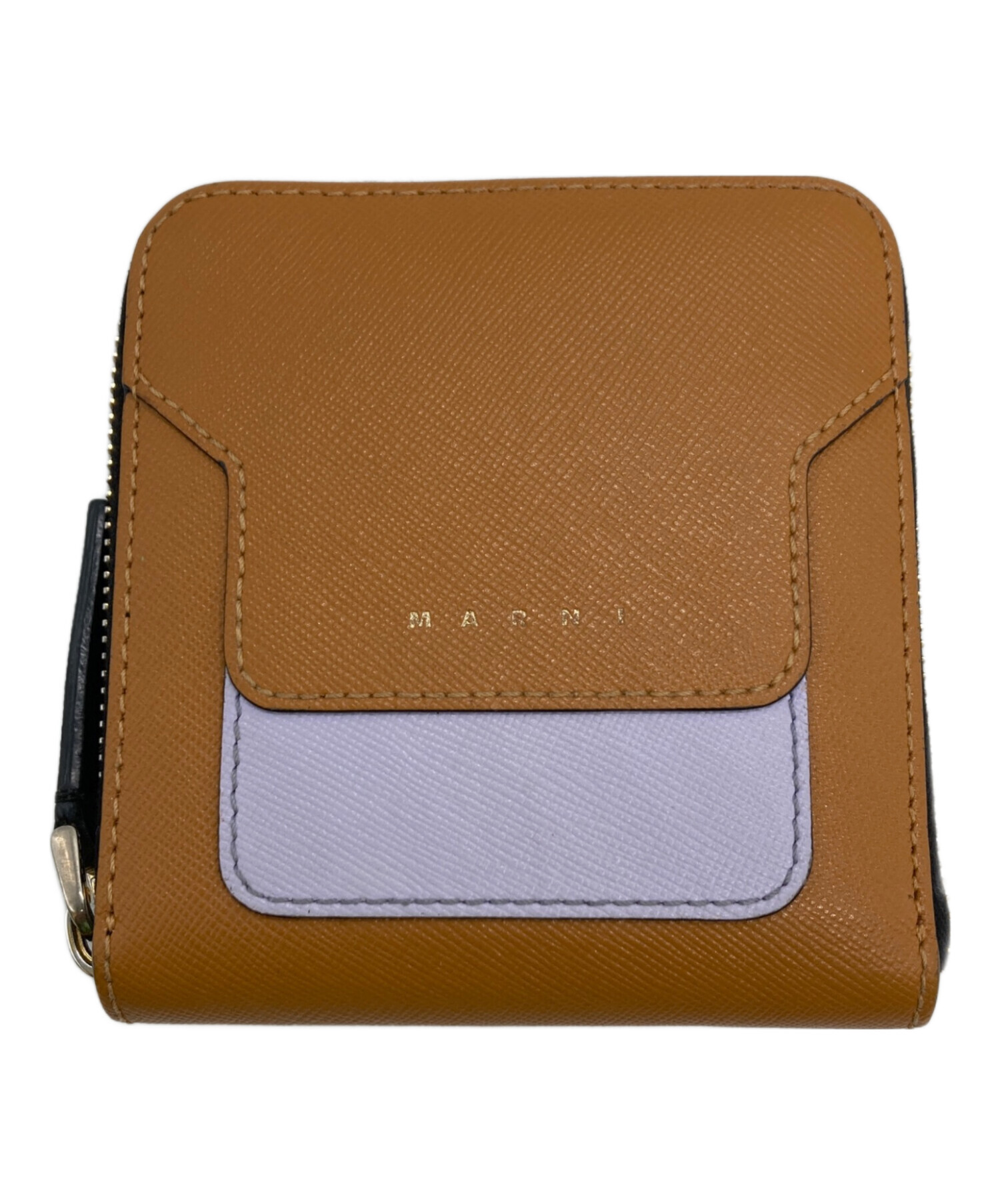 マルニ　折り財布　ラウンドジップ ラウンドジップ(ファスナー) MARNI(マルニ) 折りたたみ財布(レディース