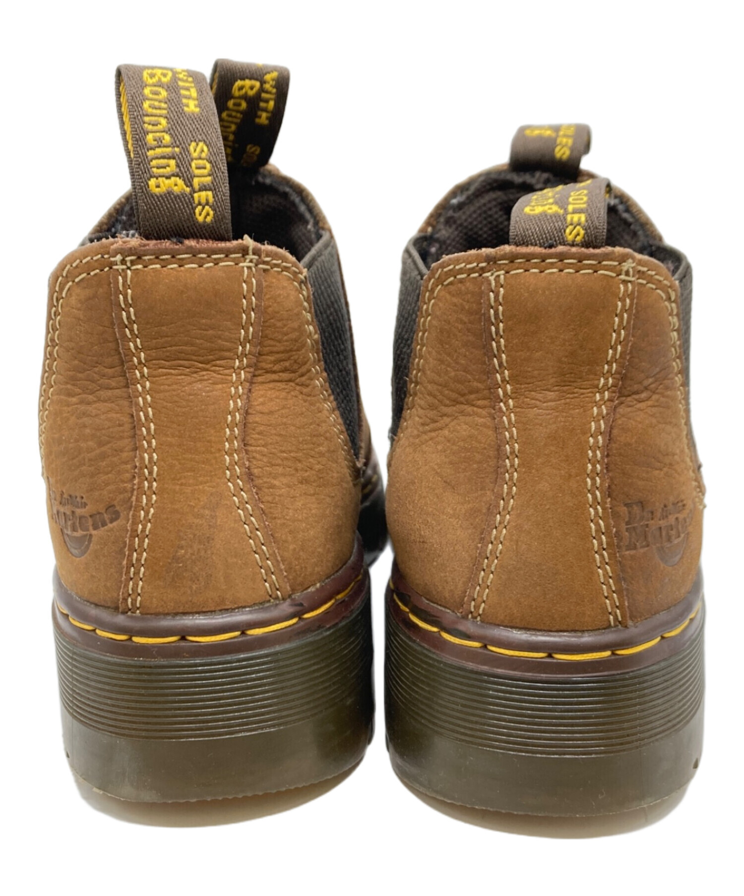 ドクターマーチン　チェルシーサイドゴアブーツハイ　UK4 Dr.Martens（ドクターマーチン） 厚底 サイドゴアブーツ AUDRICK