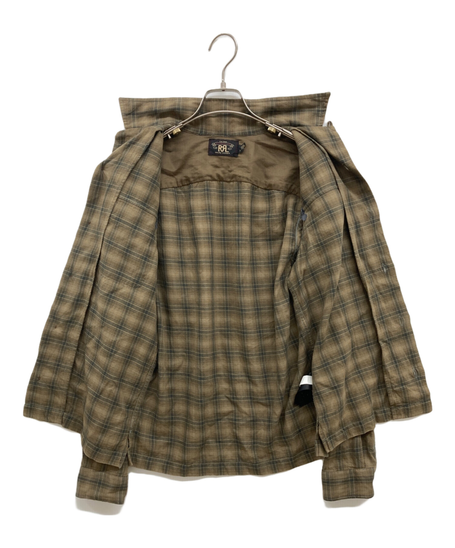 RRL CARTER CAMP LONG SLEEVE SPORT SHIRT