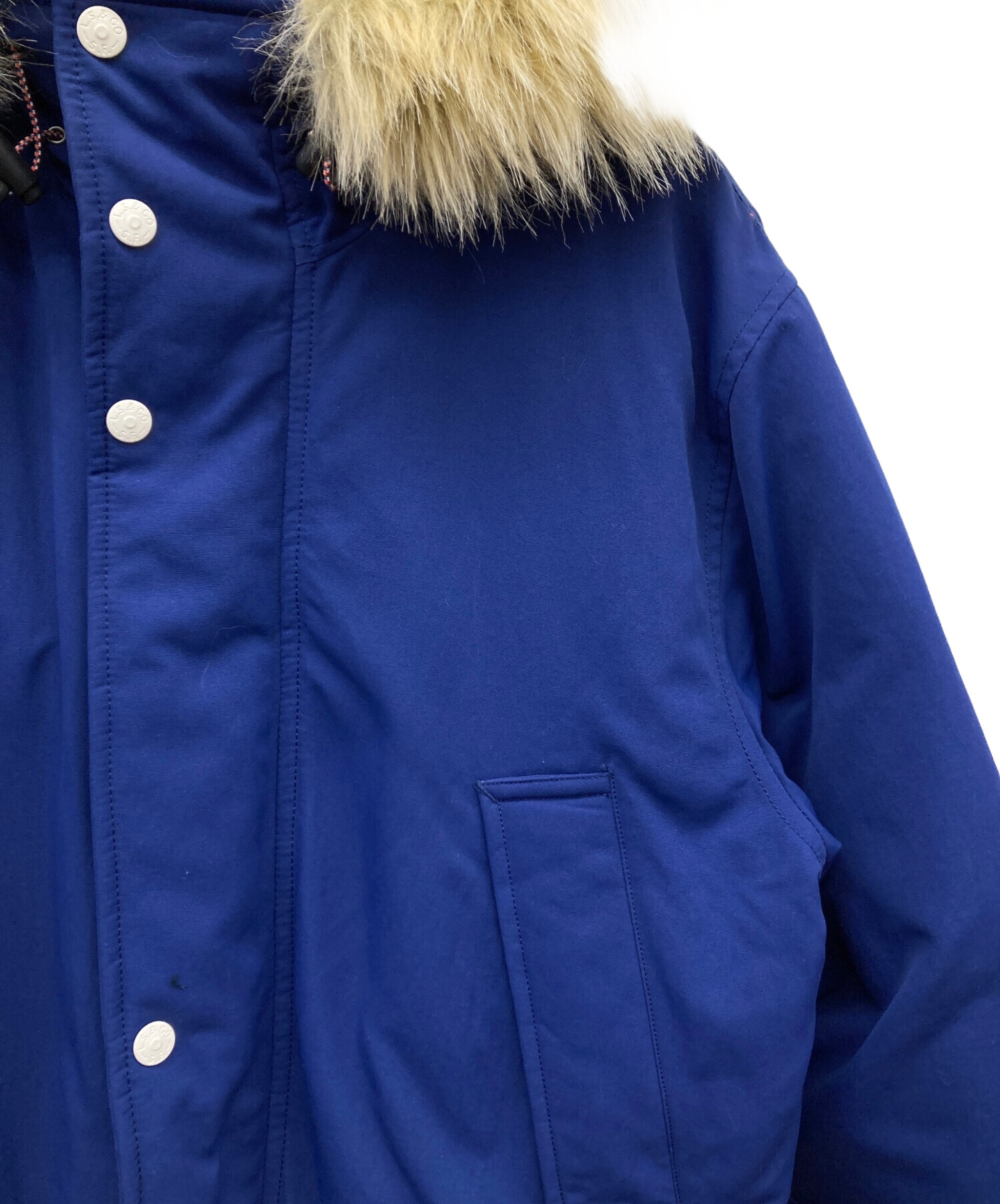 中古・古着通販】LEVI'S (リーバイス) ダウンコート ブルー サイズ:M