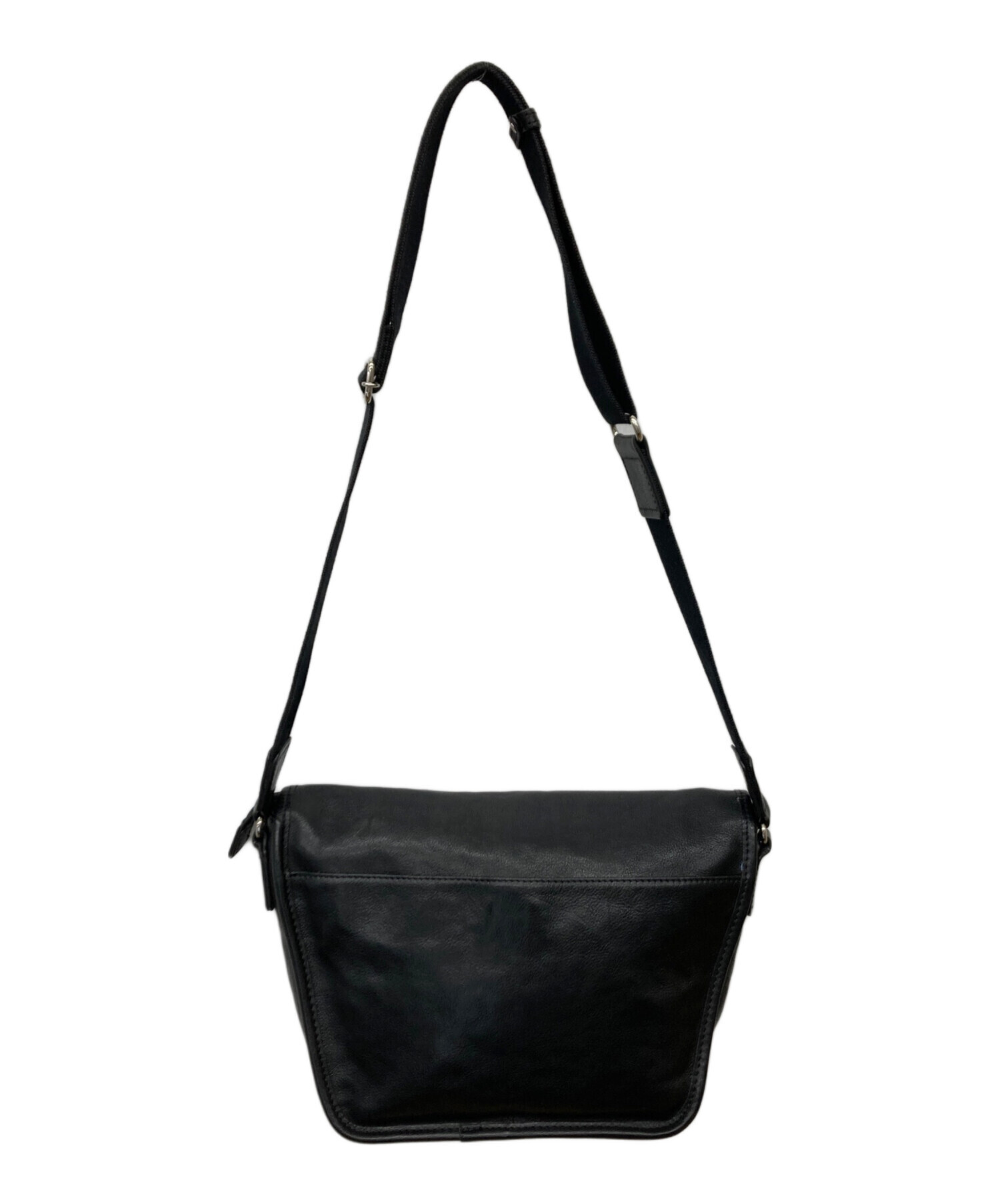 ultima TOKYO 黒 レザー ショルダーバッグ 商品レビューで＋5