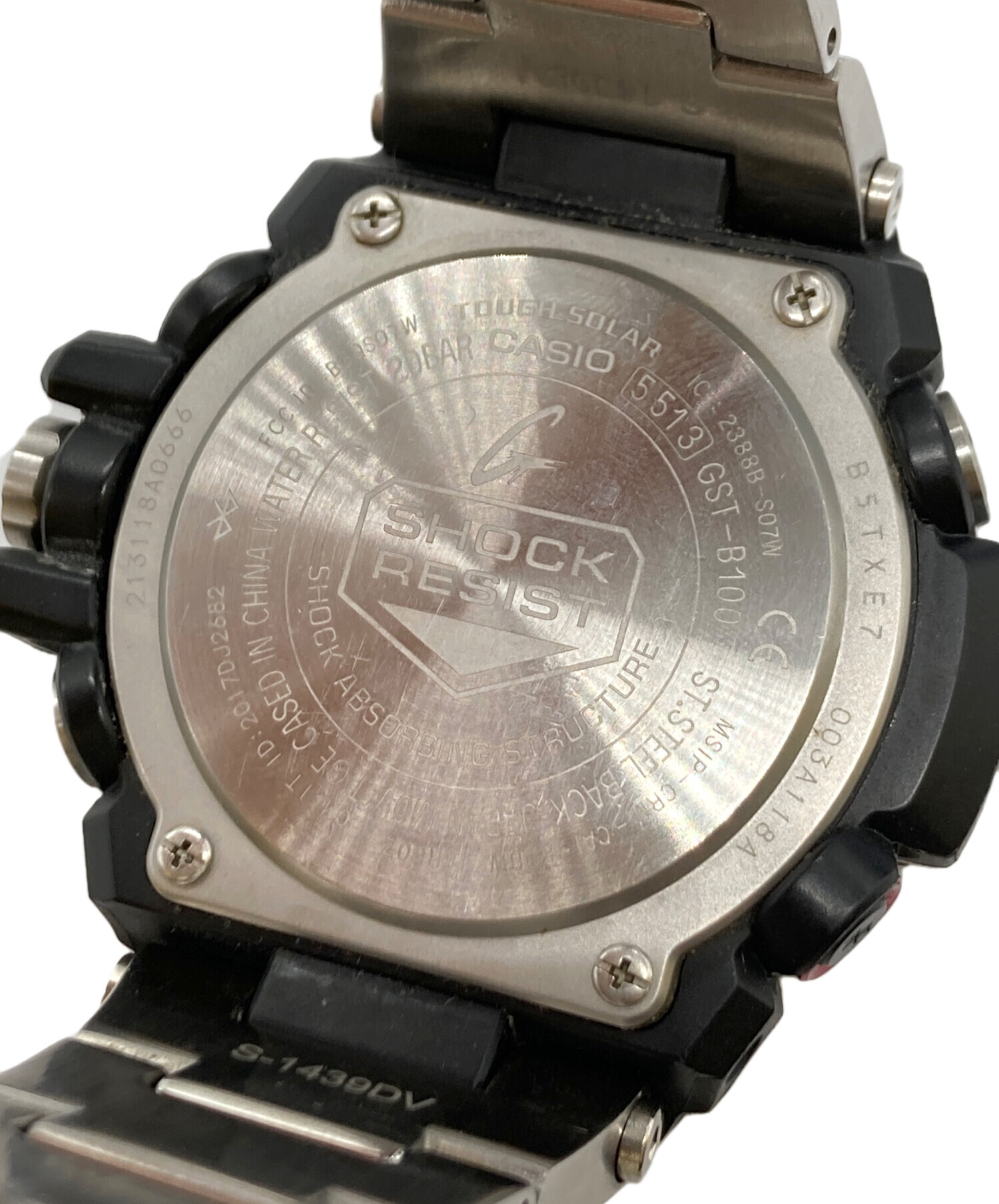 中古・古着通販】CASIO (カシオ) G-STEEL クロノグラフウォッチ 