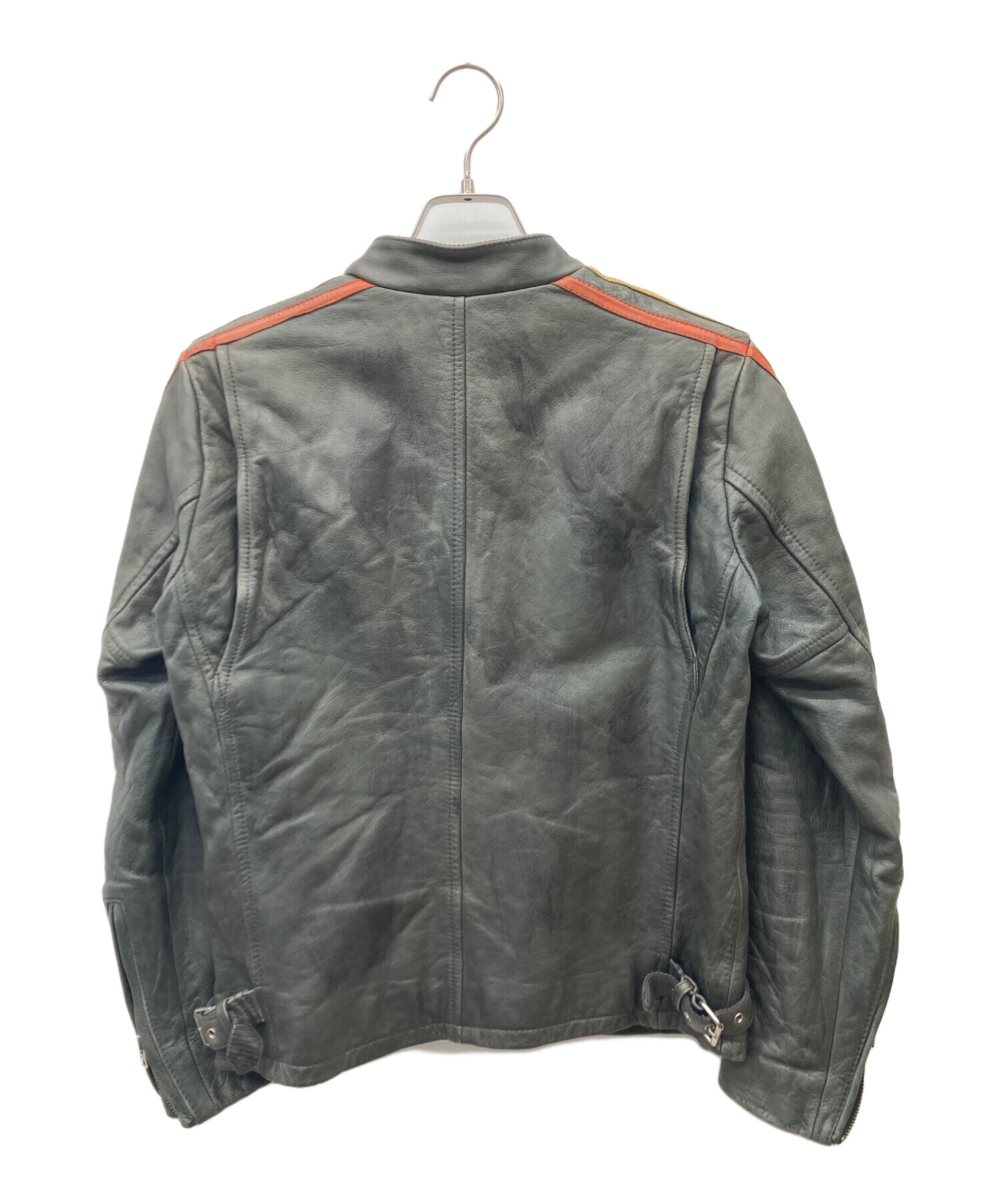 中古・古着通販】Schott (ショット) レーシングレザーブルゾン 
