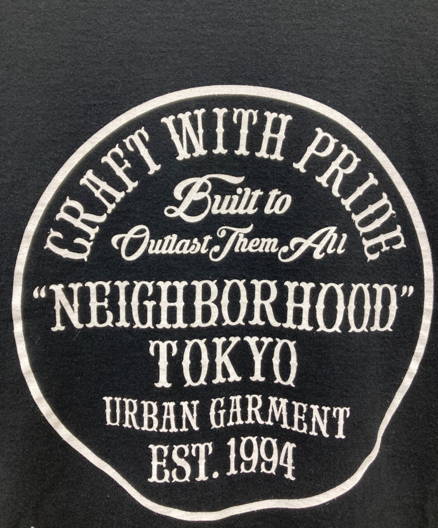 中古・古着通販】NEIGHBORHOOD (ネイバーフッド) サークルロゴTシャツ