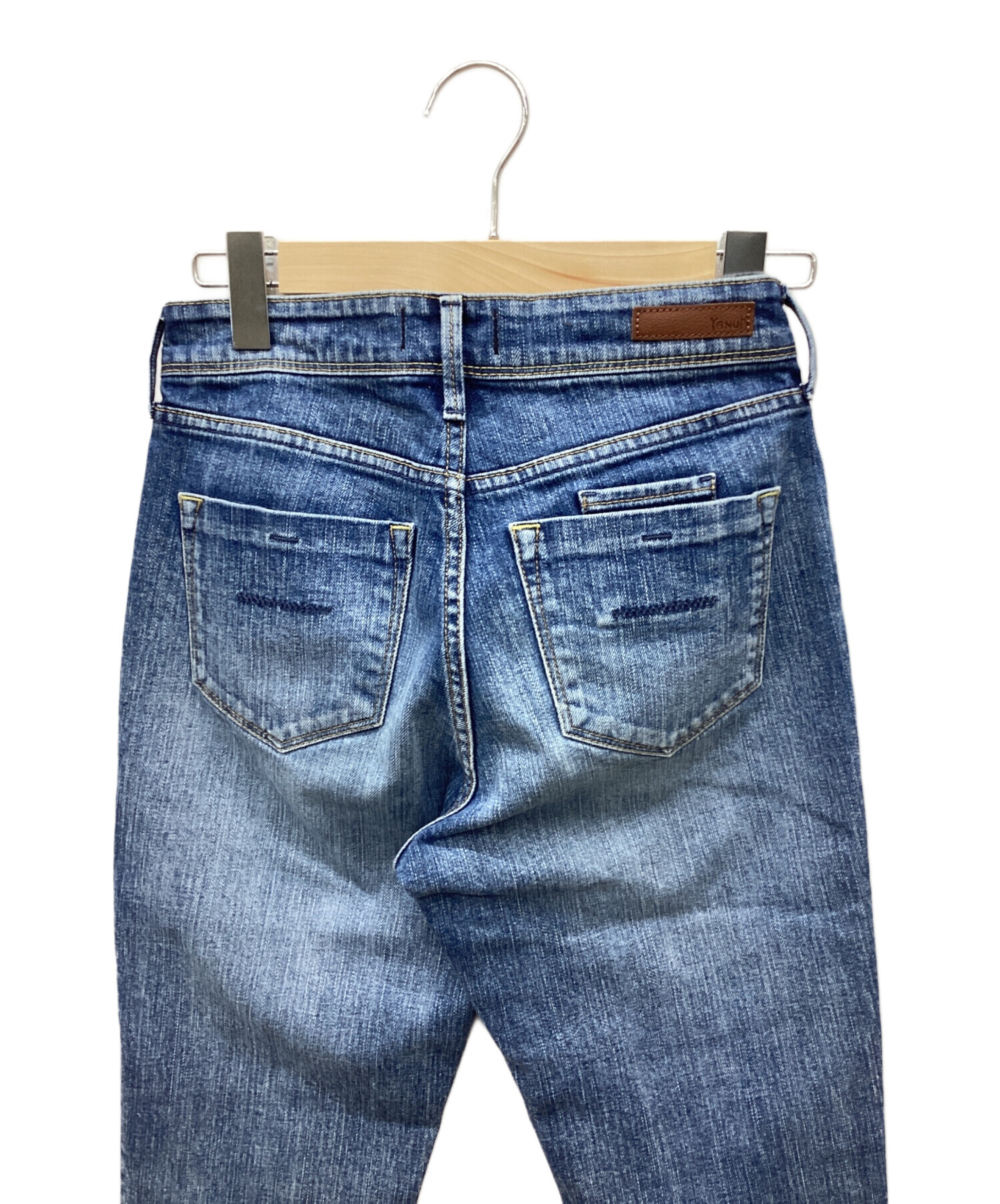 中古・古着通販】YANUK (ヤヌーク) RUTH スリムテーパードデニムパンツ