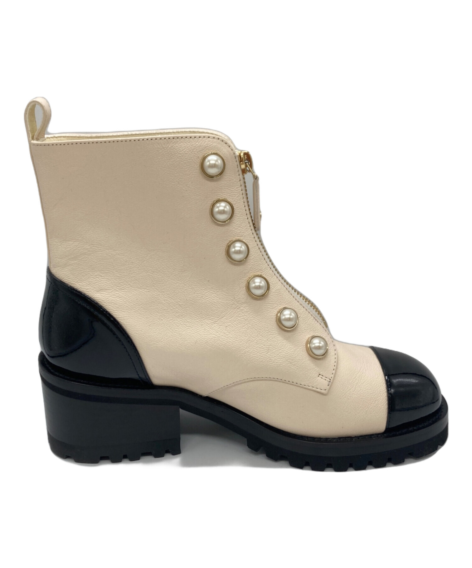 中古・古着通販】CHANEL (シャネル) ココマーク レザー×パテント