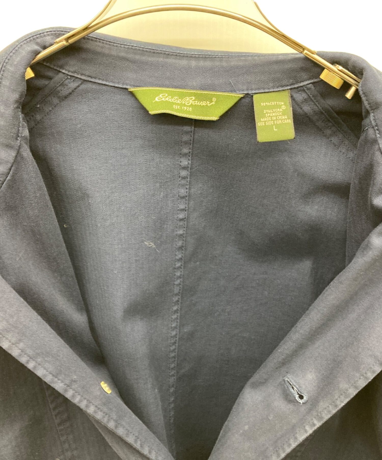 中古・古着通販】Eddie Bauer (エディーバウアー) ヘリンボーン