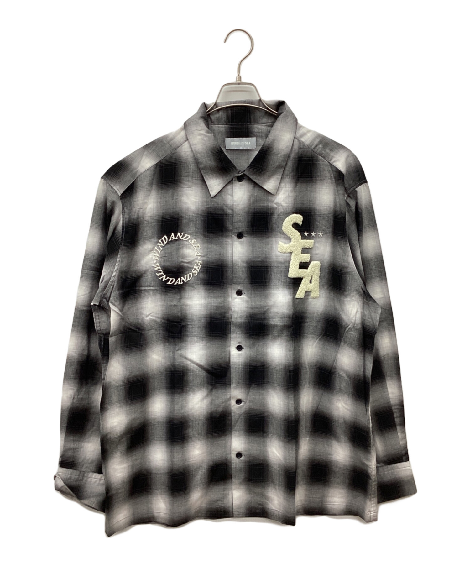 中古・古着通販】WIND AND SEA (ウィンダンシー) 3周年/PLAID SHIRT