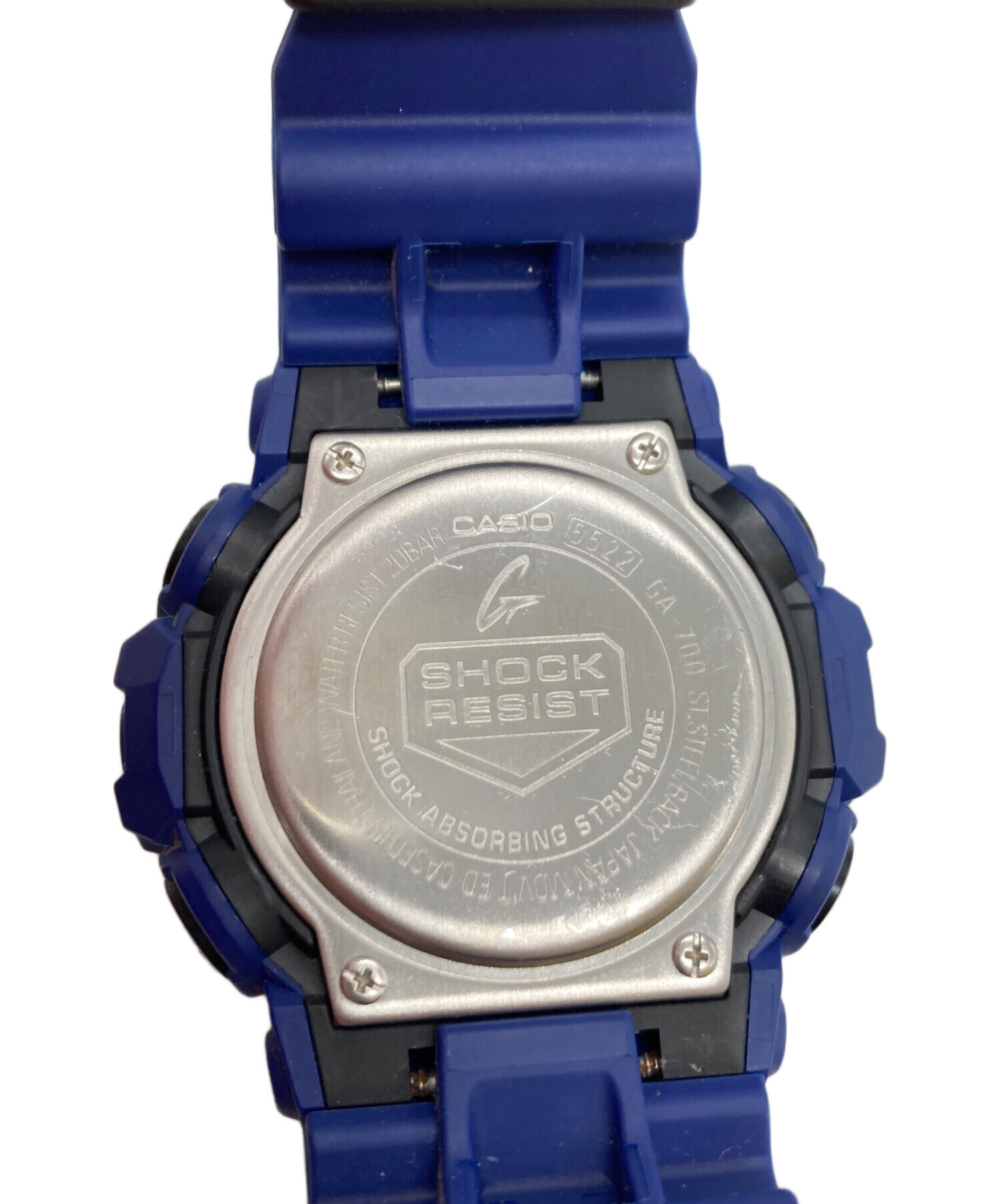 中古・古着通販】CASIO (カシオ) G-SHOCK/デジアナウォッチ ブルー