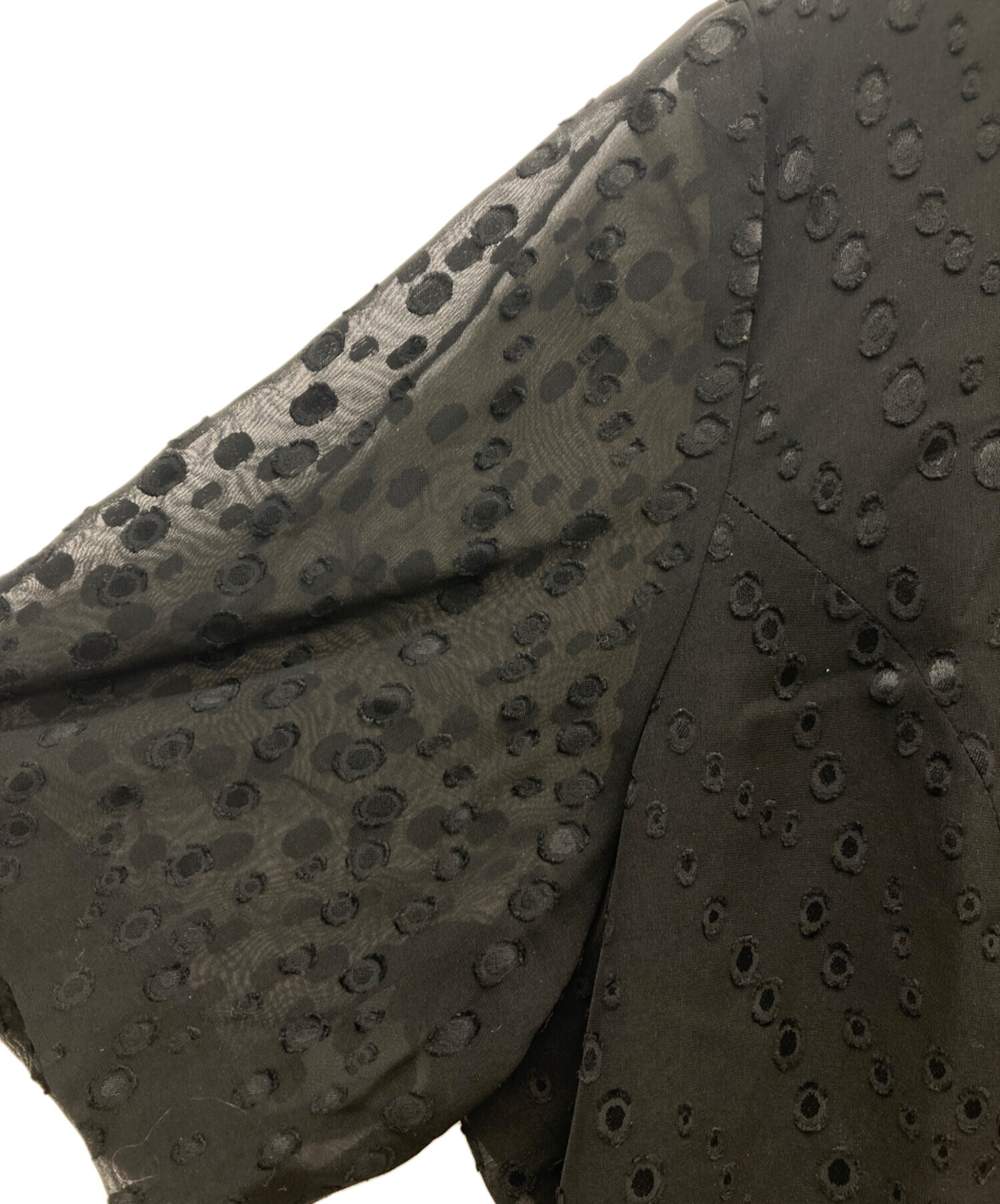 中古・古着通販】GIVENCHY (ジバンシィ) ドット柄アシンメトリー 