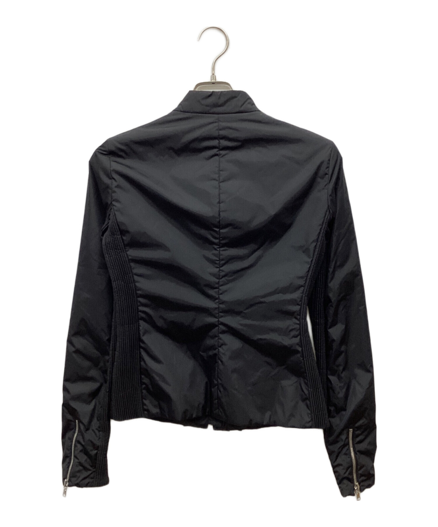 中古・古着通販】PRADA (プラダ) フリルデザインナイロンブルゾン 