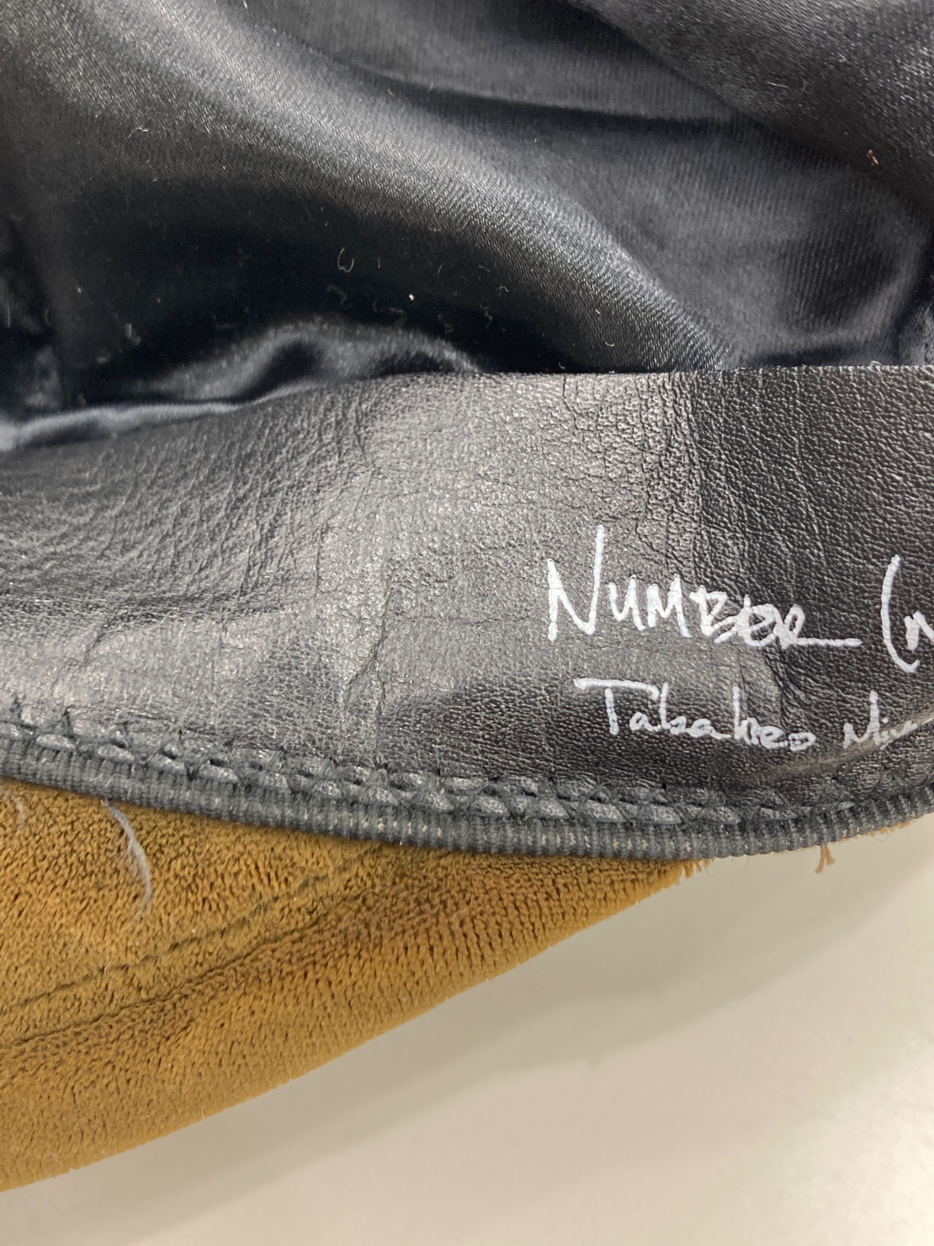 中古・古着通販】NUMBER (N)INE (ナンバーナイン) ベロアキャスケット