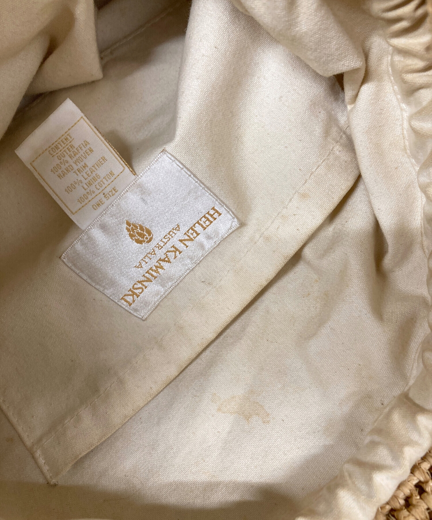 中古・古着通販】HELEN KAMINSKI (ヘレンカミンスキー) ラフィア