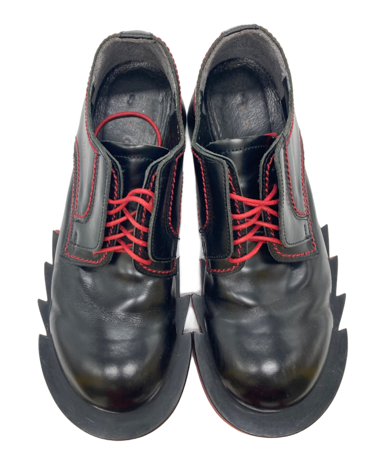 靴 Koji Kuga Big Oval Toe Heel Loafer Koji Kuga Big Oval Toe Heel Loafer