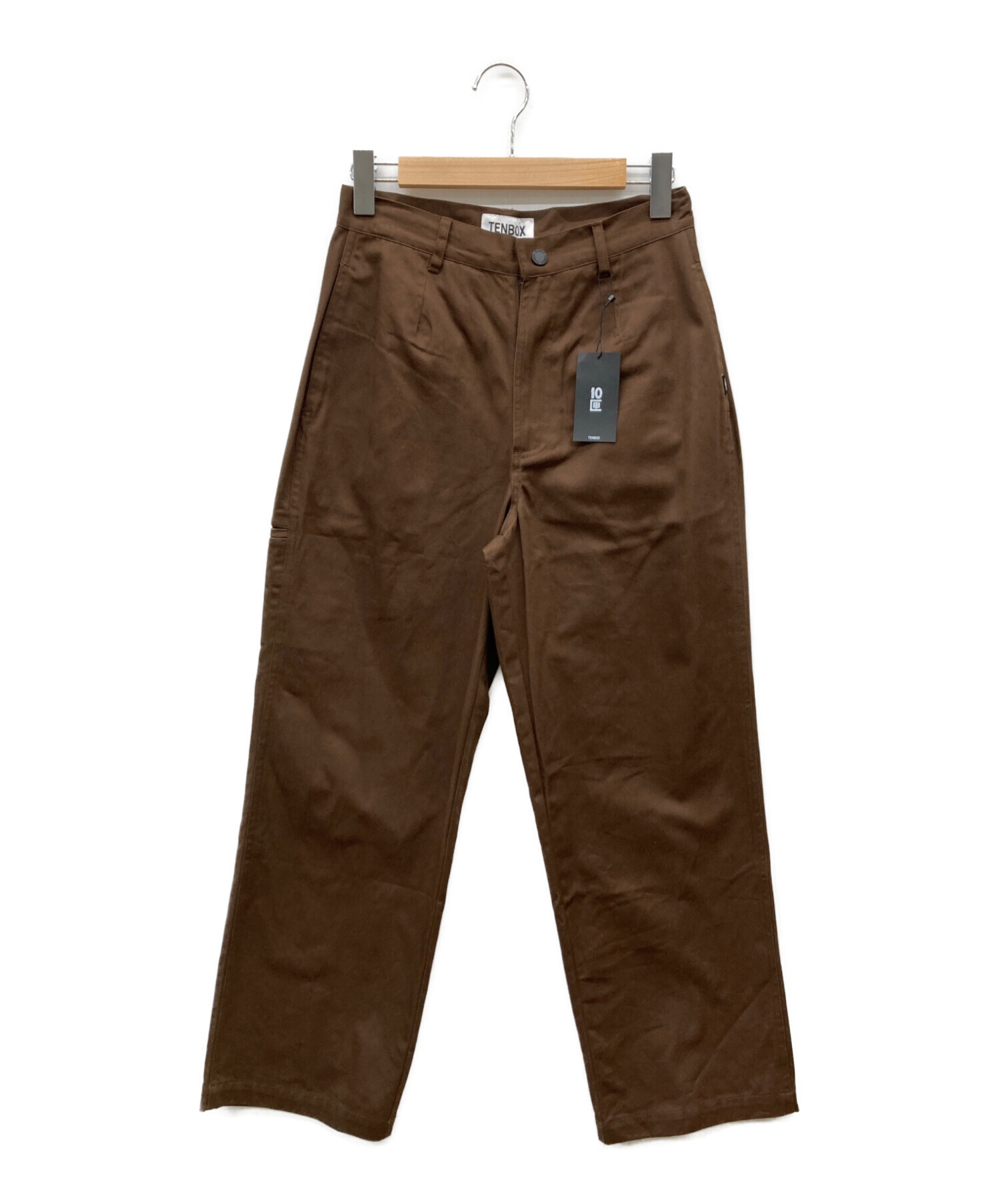 中古・古着通販】TENBOX (テンボックス) Work Pants ブラウン サイズ:S