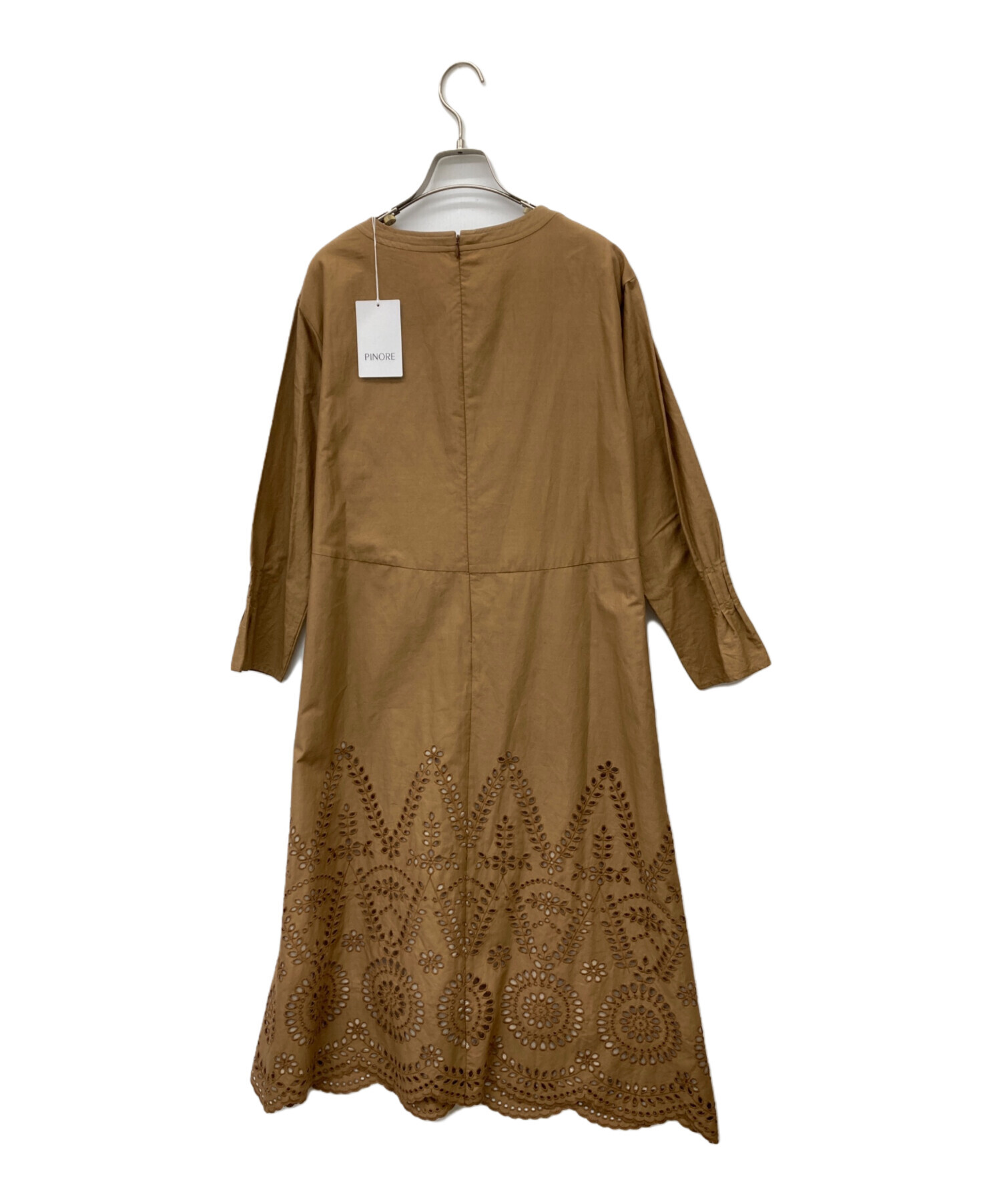 中古・古着通販】PINORE (ピノーレ) カットワークレースドレス 