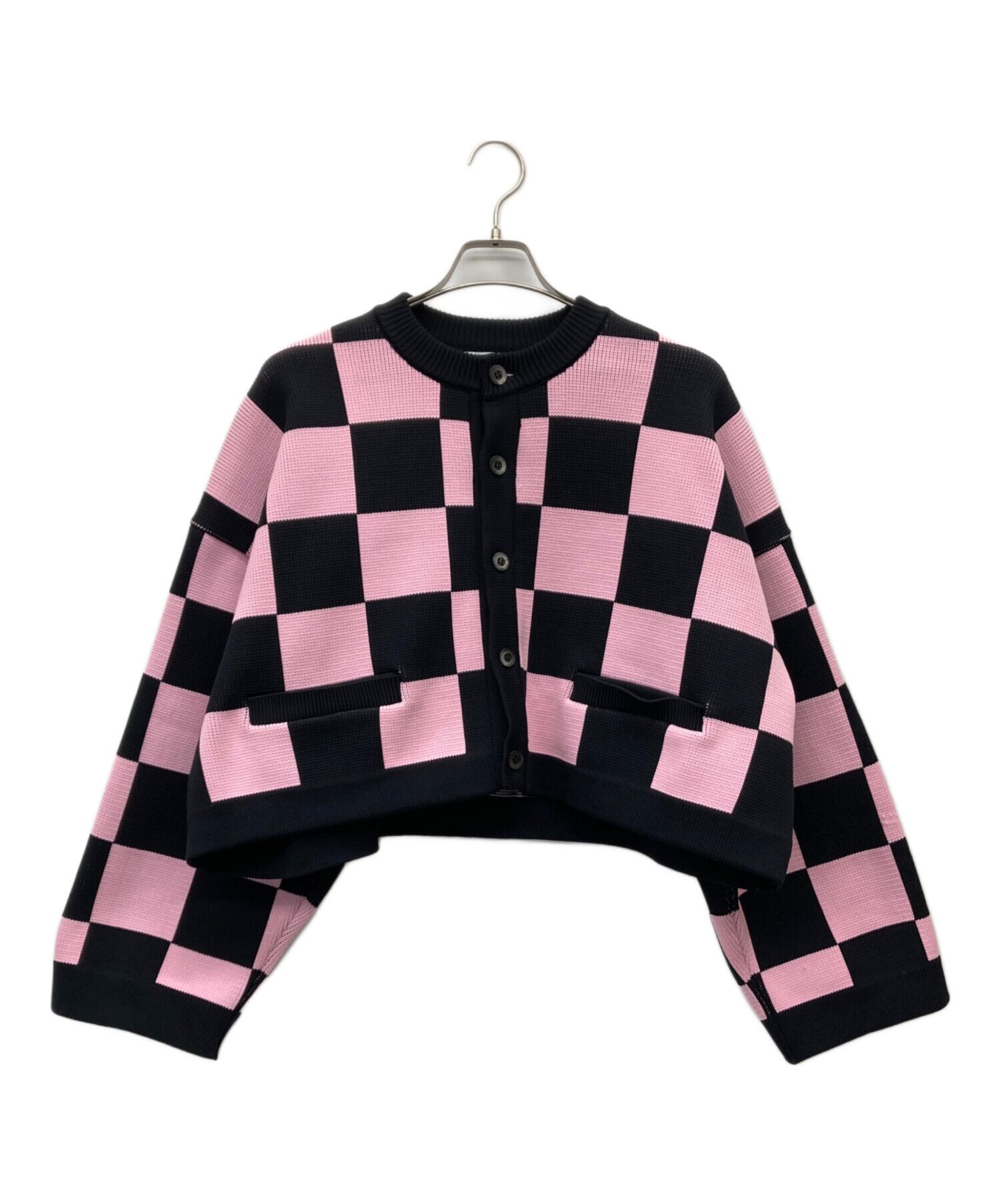 中古・古着通販】TENDER PERSON (テンダ―パーソン) FLAG CHECK KNIT 