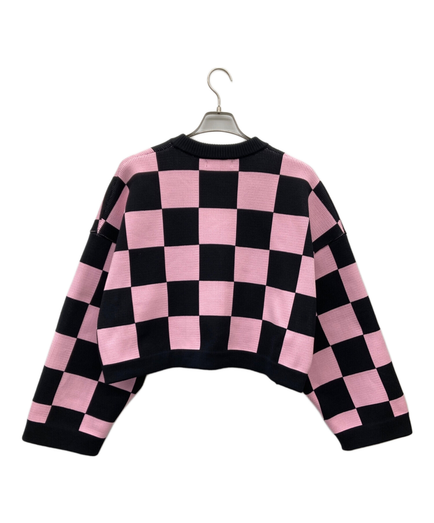 中古・古着通販】TENDER PERSON (テンダ―パーソン) FLAG CHECK KNIT 